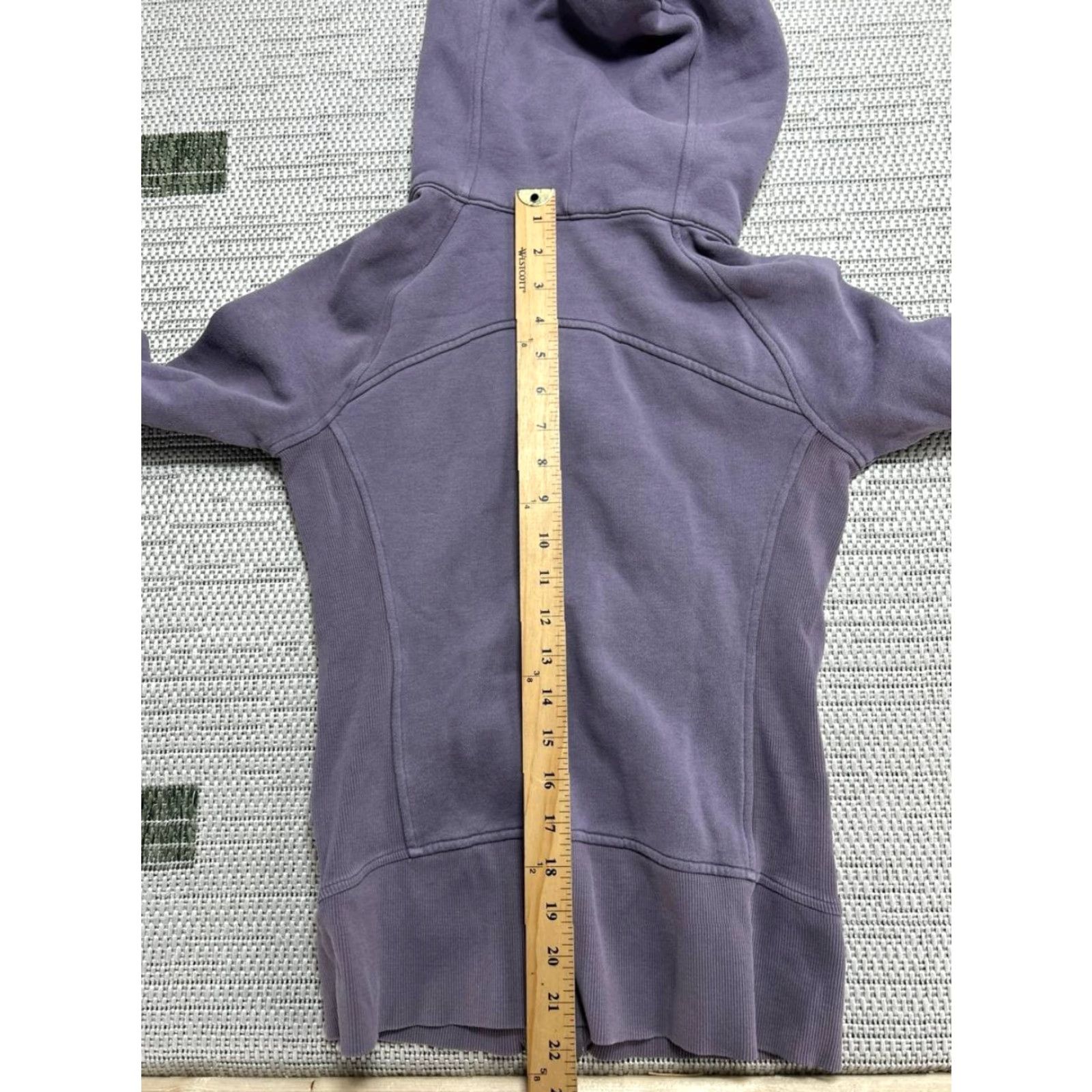 Lululemon Lululemon Scuba Hoodie Womens 2 Purple Classic Fit Full Zip Hoodie Raglan Sleeve Zip Pockets Gym & Training Womens Size XS / US 0-2 / IT 36-38 - 6 Thumbnail