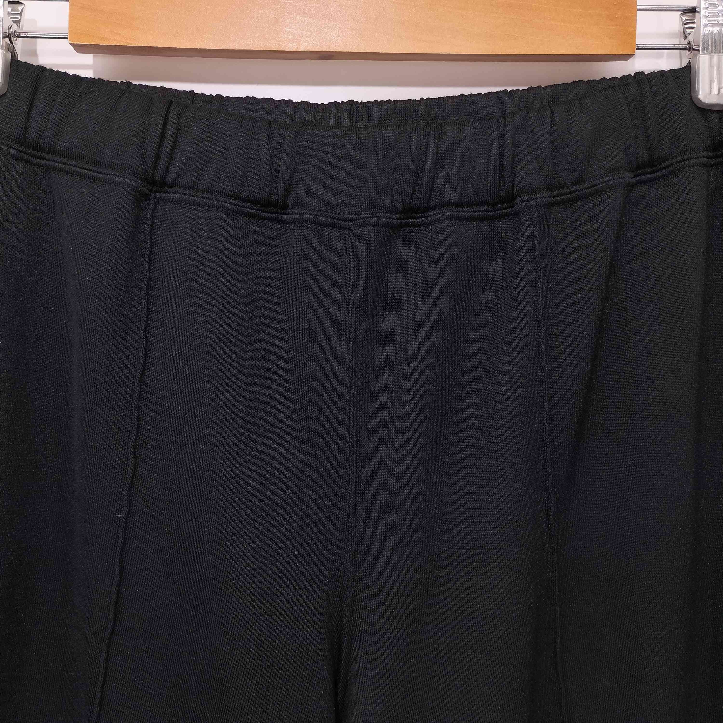 Comme des Garcons Homme Plus Jogger Zip-up jersey track pants rubber waist plain Black Size US 30 / EU 46 - 5 Thumbnail
