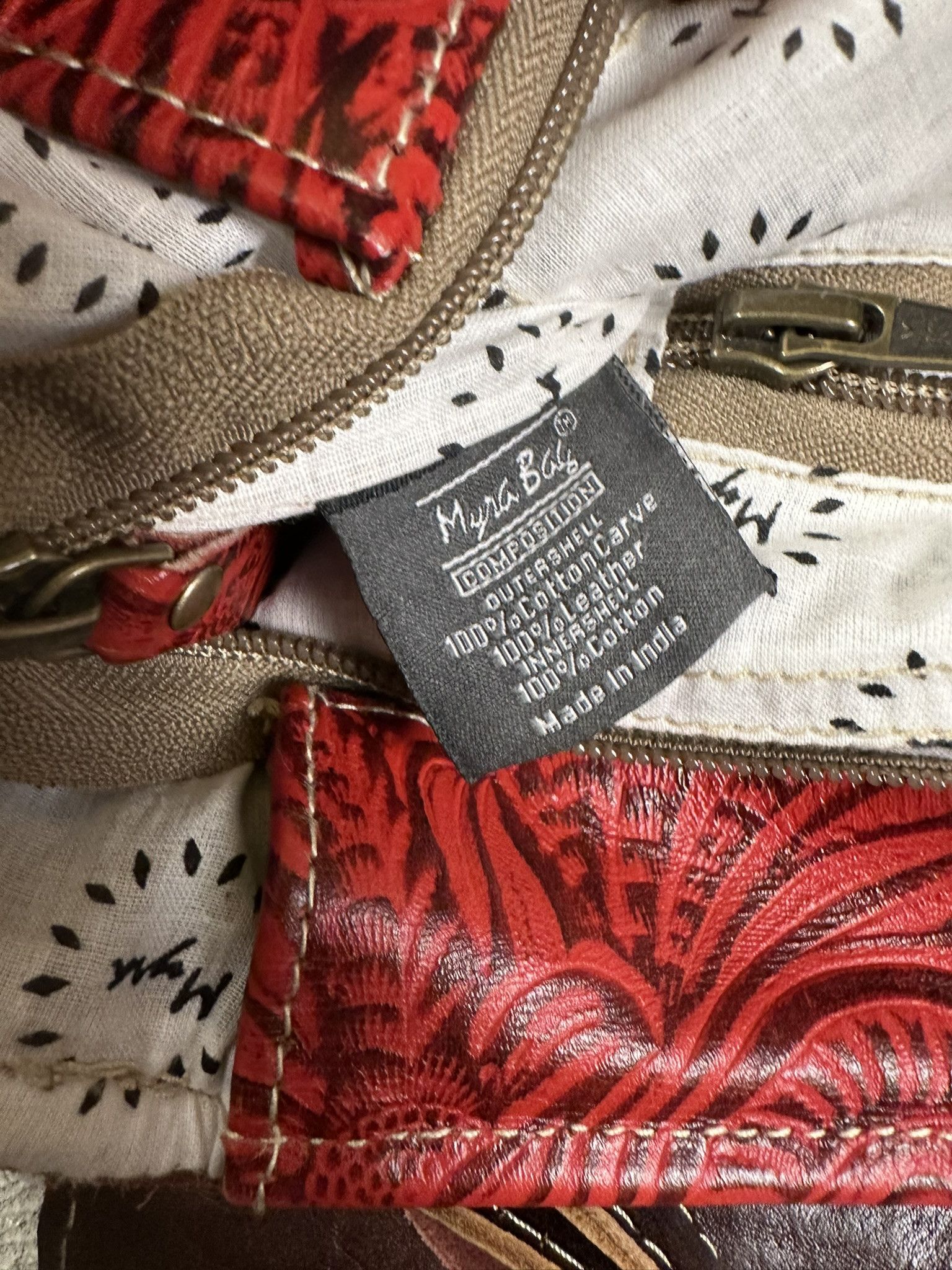 Vintage × Western Rise Vintage Y2k Leather Western Cowboy Wild West Fringe Bag Size ONE SIZE - 7 Thumbnail