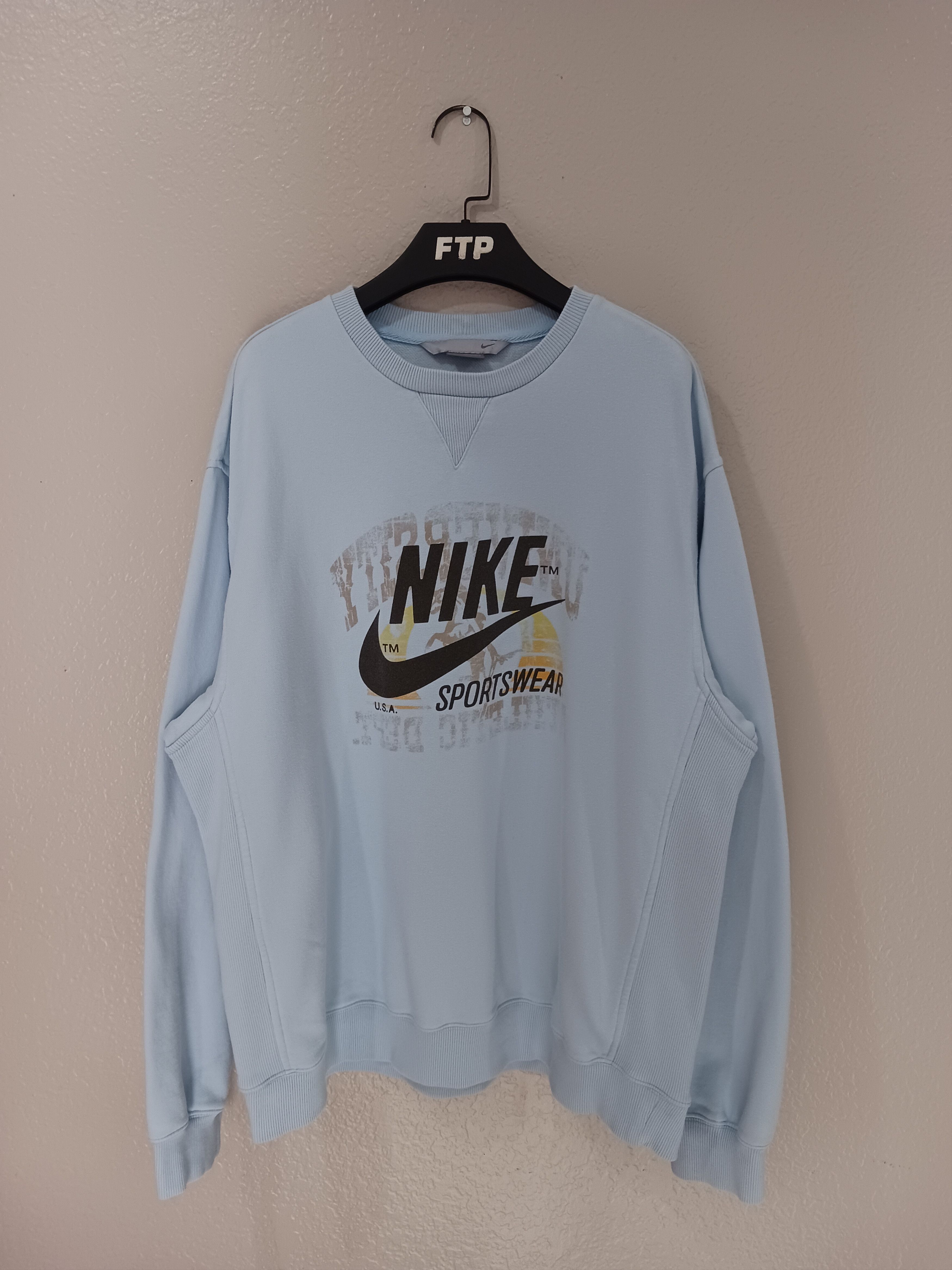 Nike Nike "Athletic Dept." Vintage 2000s Pullover Sweatshirt Size US XL / EU 56 / 4 - 1 Thumbnail