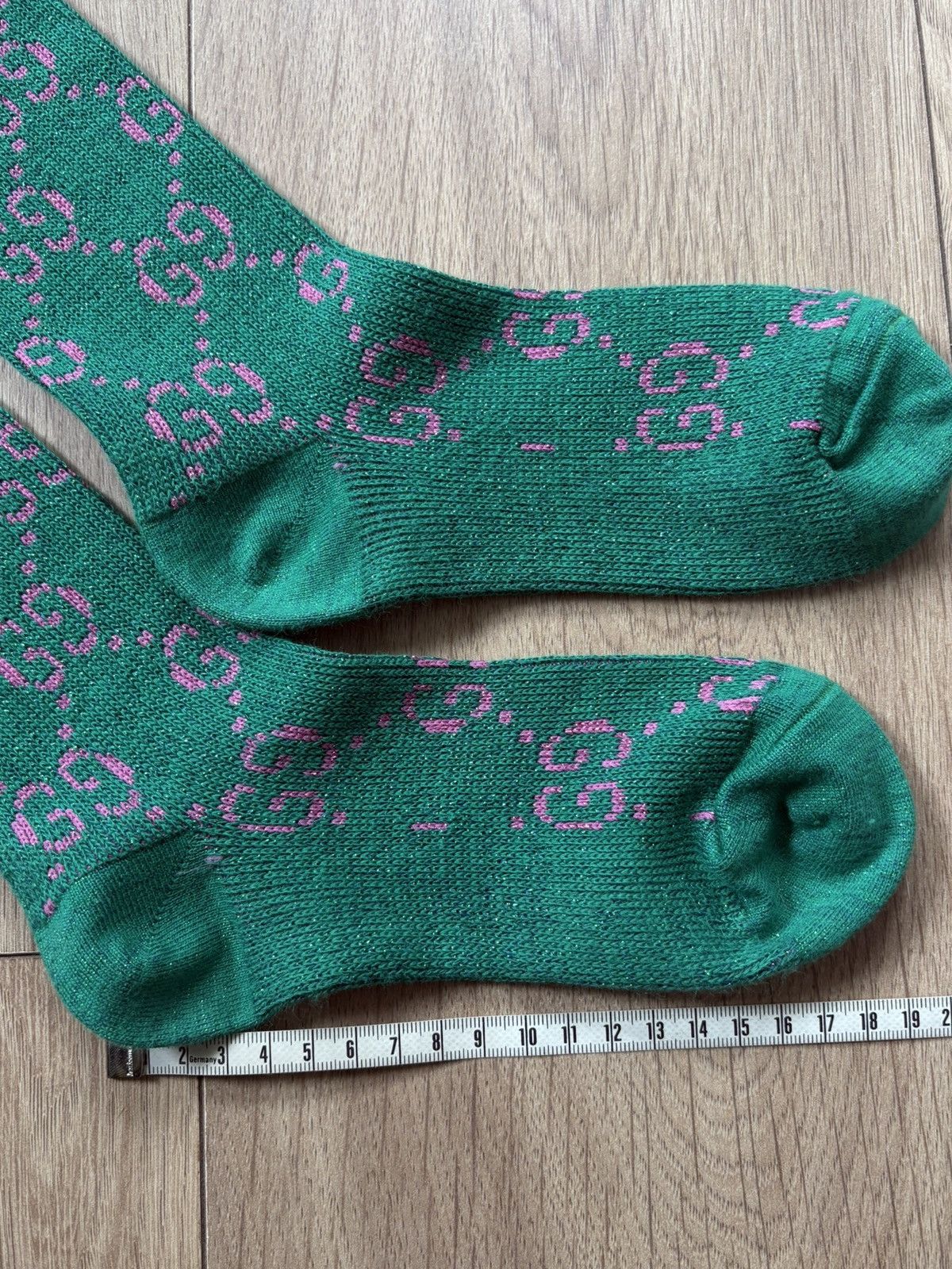 Gucci Gucci green high socks Size ONE SIZE - 6 Thumbnail