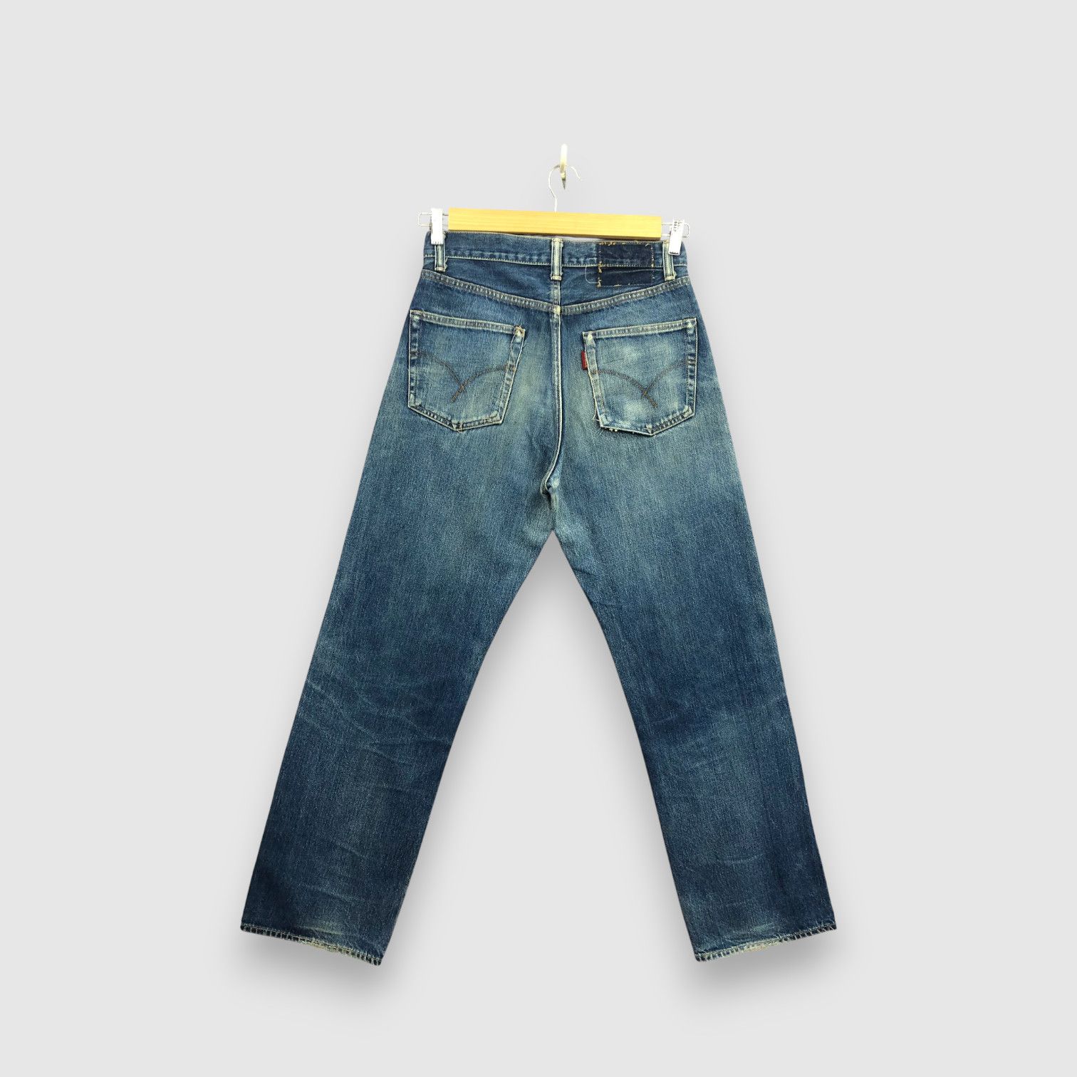 HOLLYWOOD RANCH MARKET Hollywood Ranch Market Selvedge Jeans HRM Redline Denim Size US 30 / EU 46 - 2 Thumbnail