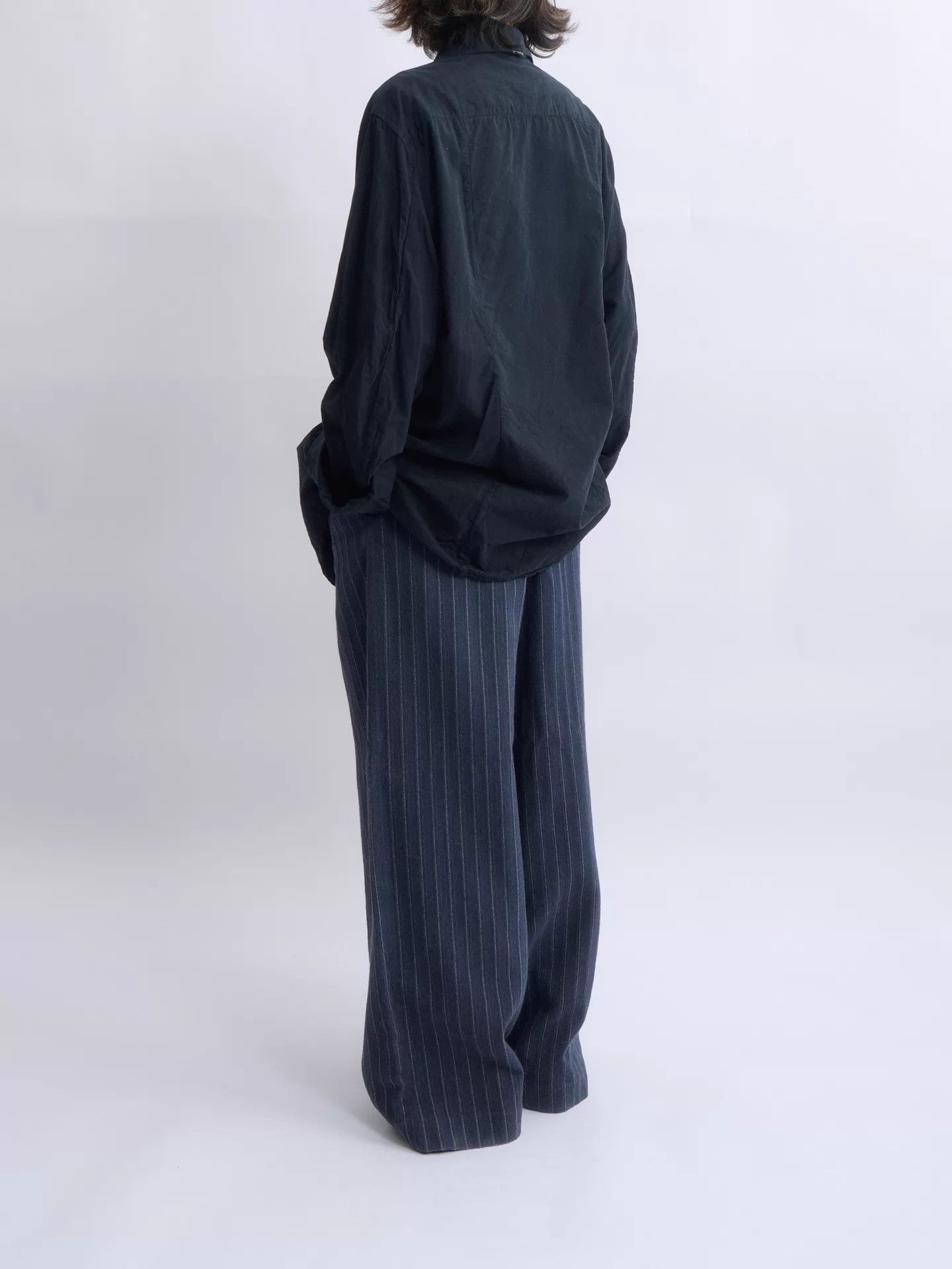 Our Legacy OUR LEGACY Machine Shirt Oversized Black Overlap Collar Size S / US 4 / IT 40 - 4 Thumbnail
