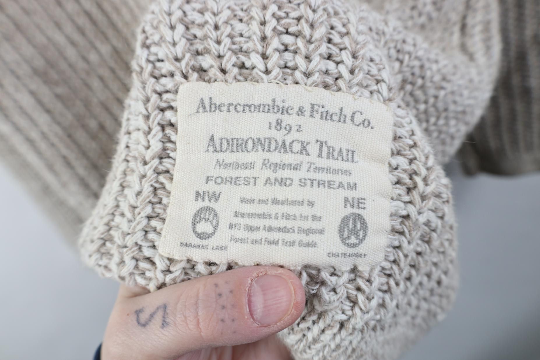 Abercrombie & Fitch Vintage 90s Abercrombie & Fitch Adirondack Knit Sweater Size US M / EU 48-50 / 2 - 4 Thumbnail