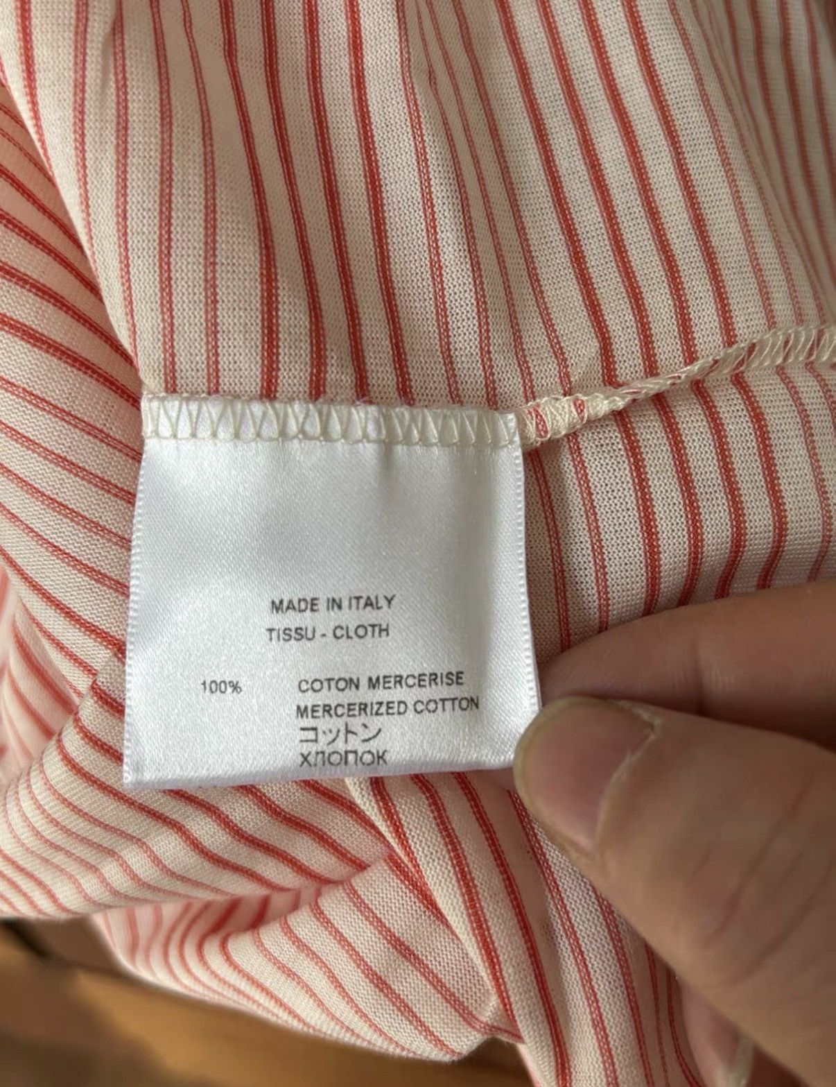 Givenchy Givenchy Cotton Striped Short Sleeve Polo J2 Size US S / EU 44-46 / 1 - 5 Thumbnail