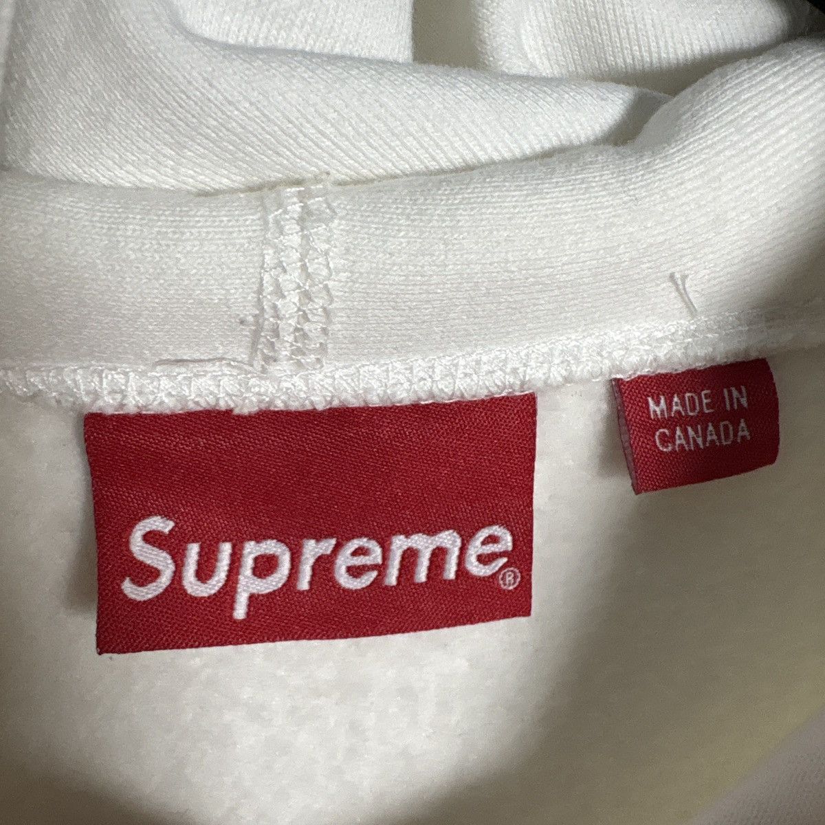 Supreme WHITE SUPREME BOX LOGO HOODIE Size US M / EU 48-50 / 2 - 4 Thumbnail