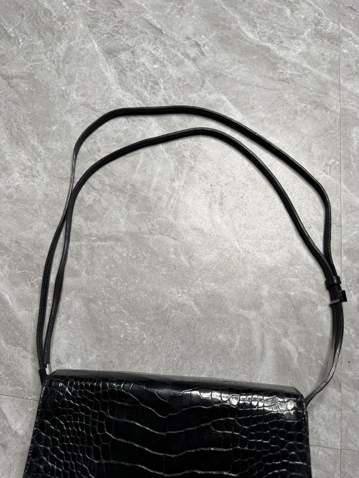 Gucci Gucci By Tomford 2 Way Croc Embossed Leather Bag Size ONE SIZE - 12 Thumbnail