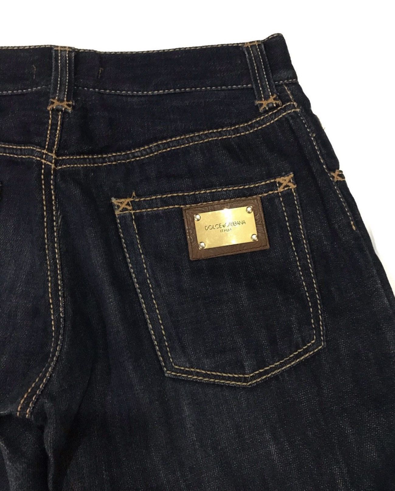 Dolce & Gabbana Dolce & Gabanna D&G 17 Loose Denim Jeans Made in Italy Size US 31 - 11 Thumbnail