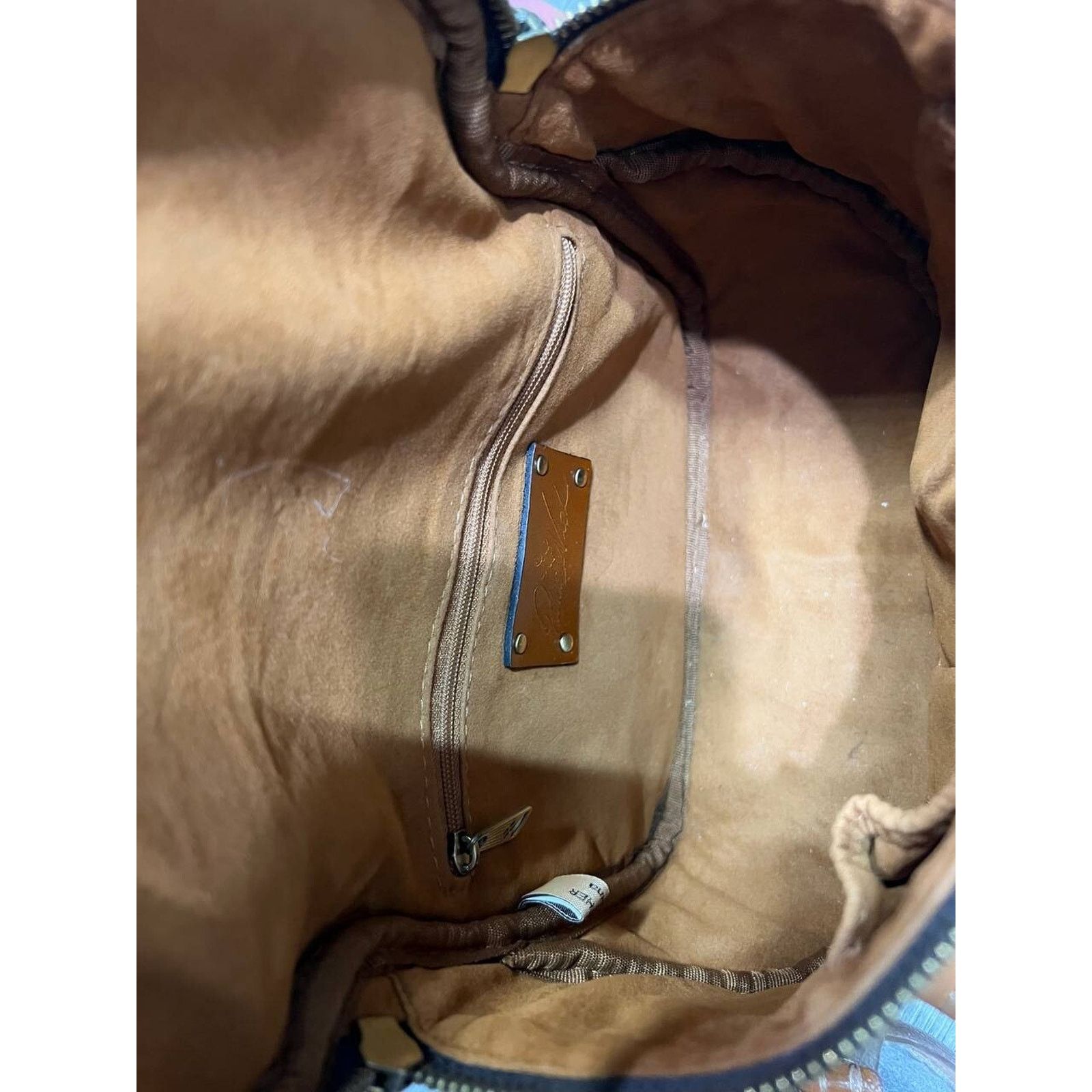 Patricia Nash Patricia Nash Leather Camera Crossbody Bag Hazelnut A648580 Size ONE SIZE - 10 Thumbnail