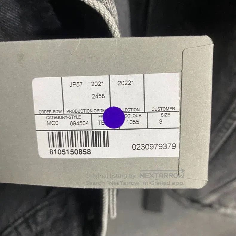 Balenciaga Balenciaga Logo Print Denim Jacket. Size US M / EU 48-50 / 2 - 6 Thumbnail