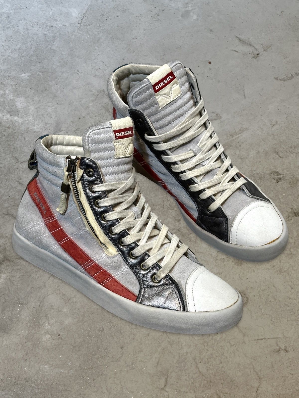 Diesel (SS18) D-STRING PLUS HI TOP Size US 10 / EU 43 - 5 Thumbnail