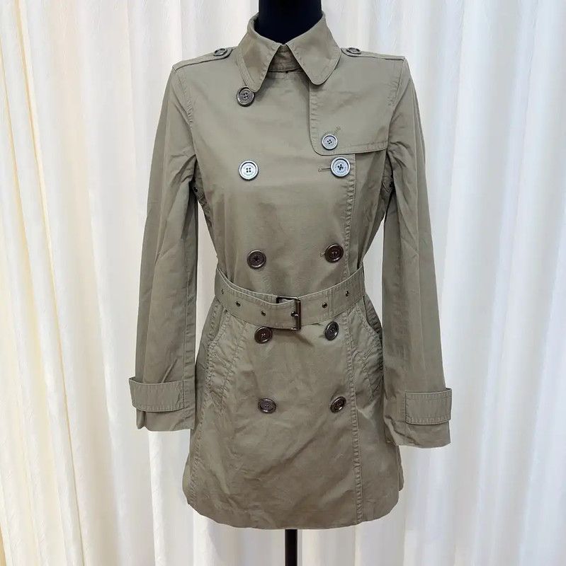 Burberry Burberry Camel Cotton Women's Trench Coat Size M / US 6-8 / IT 42-44 - 1 Thumbnail