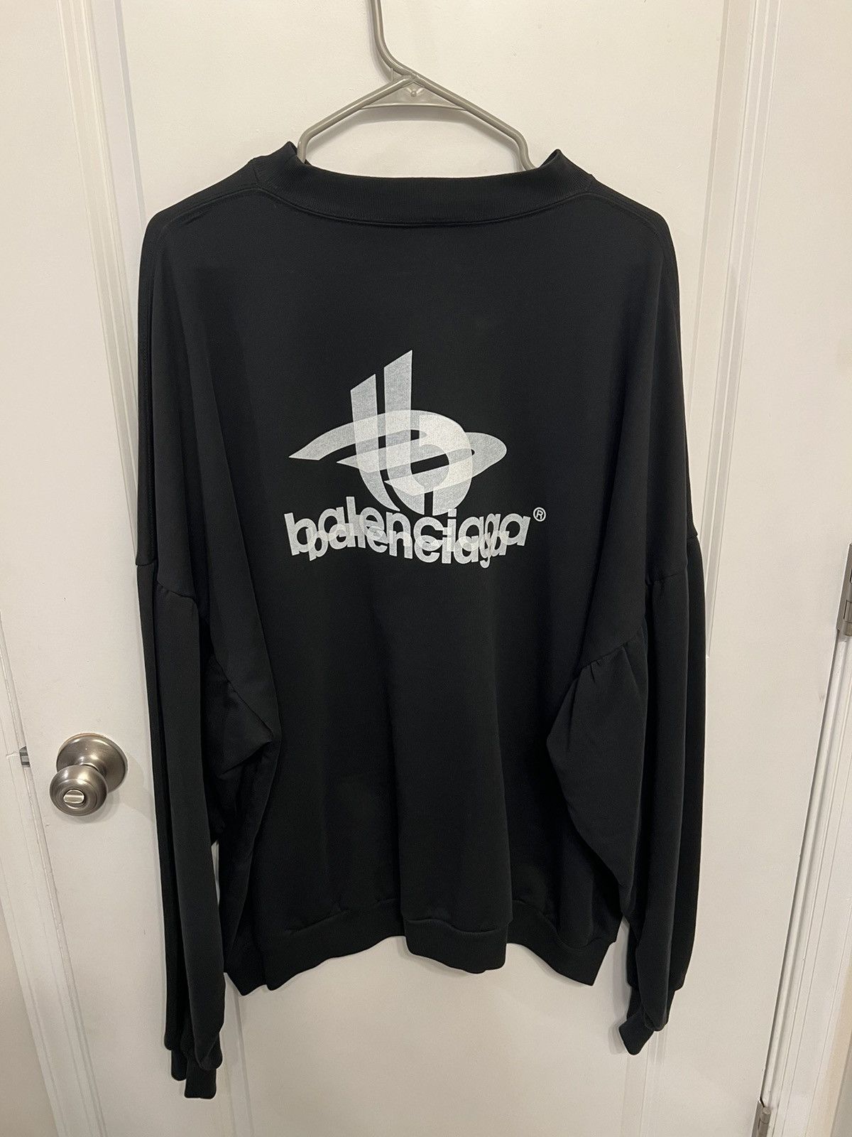 Balenciaga Double Vision Balenciaga Crewneck Sweatshirt Size US XL / EU 56 / 4 - 3 Thumbnail