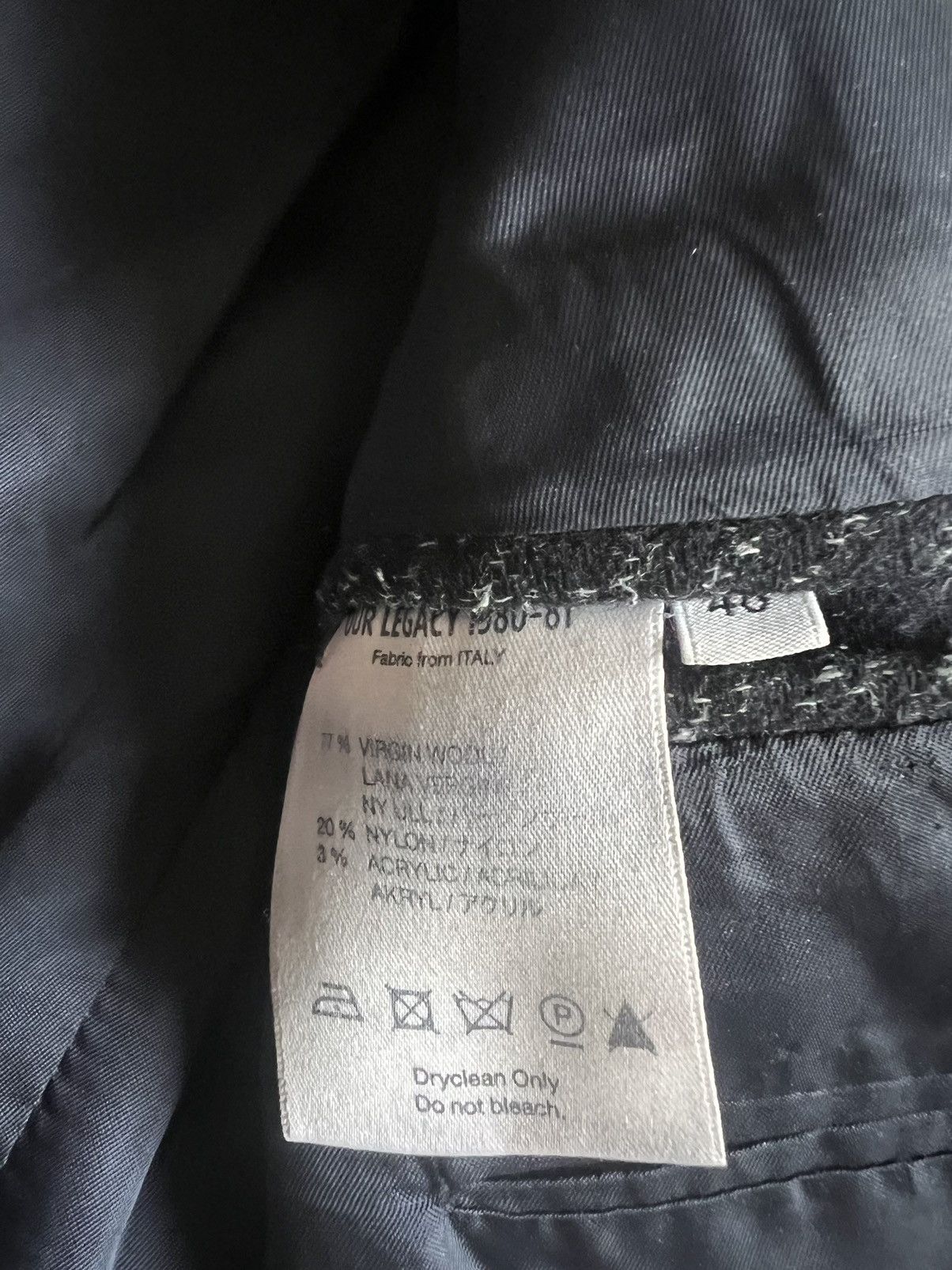 Our Legacy Our Legacy Rain Speckle Wool Coat Overcoat Size US M / EU 48-50 / 2 - 5 Thumbnail