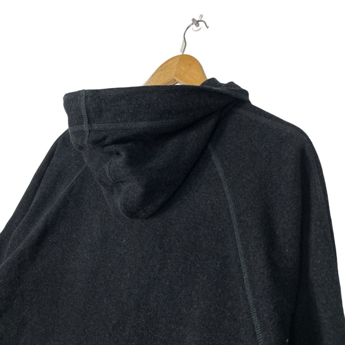 Benetton × United Colors Of Benetton 💥BENETTON WOOL HOODIE LONG JACKET Size US M / EU 48-50 / 2 - 10 Thumbnail