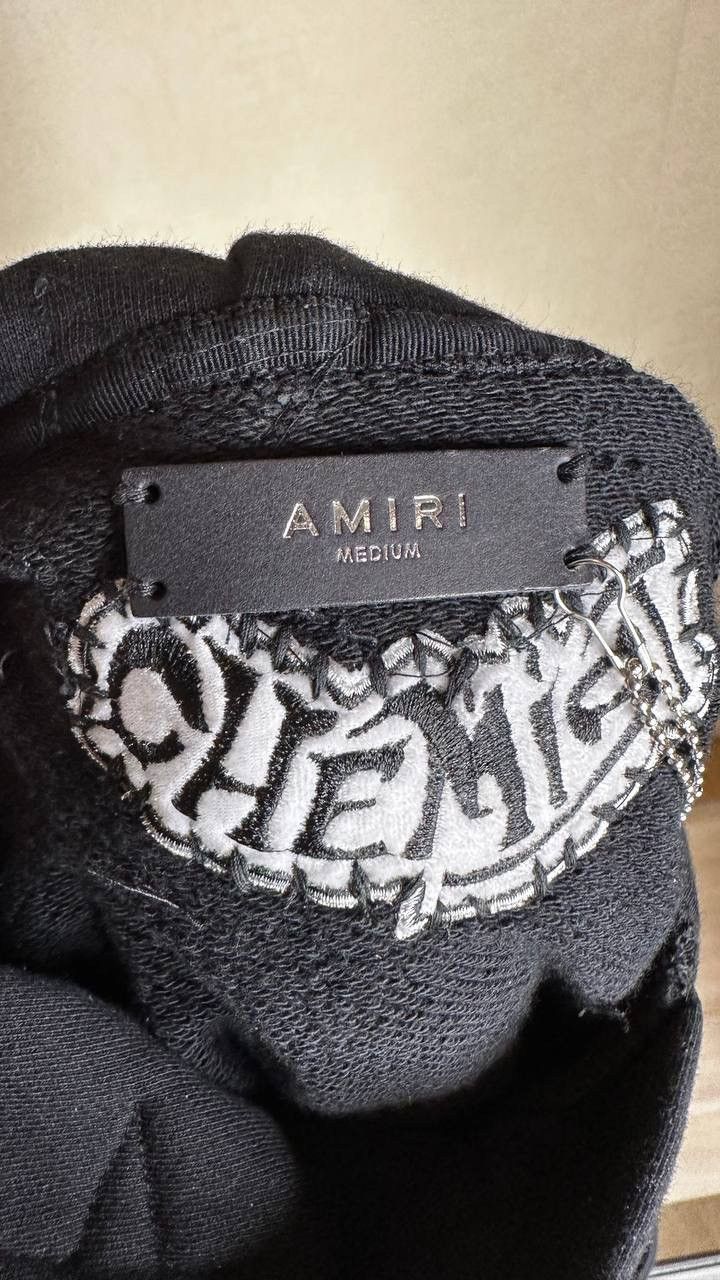 Amiri Amiri Chemist Star Hoodie Rarest version full black Size US M / EU 48-50 / 2 - 8 Thumbnail