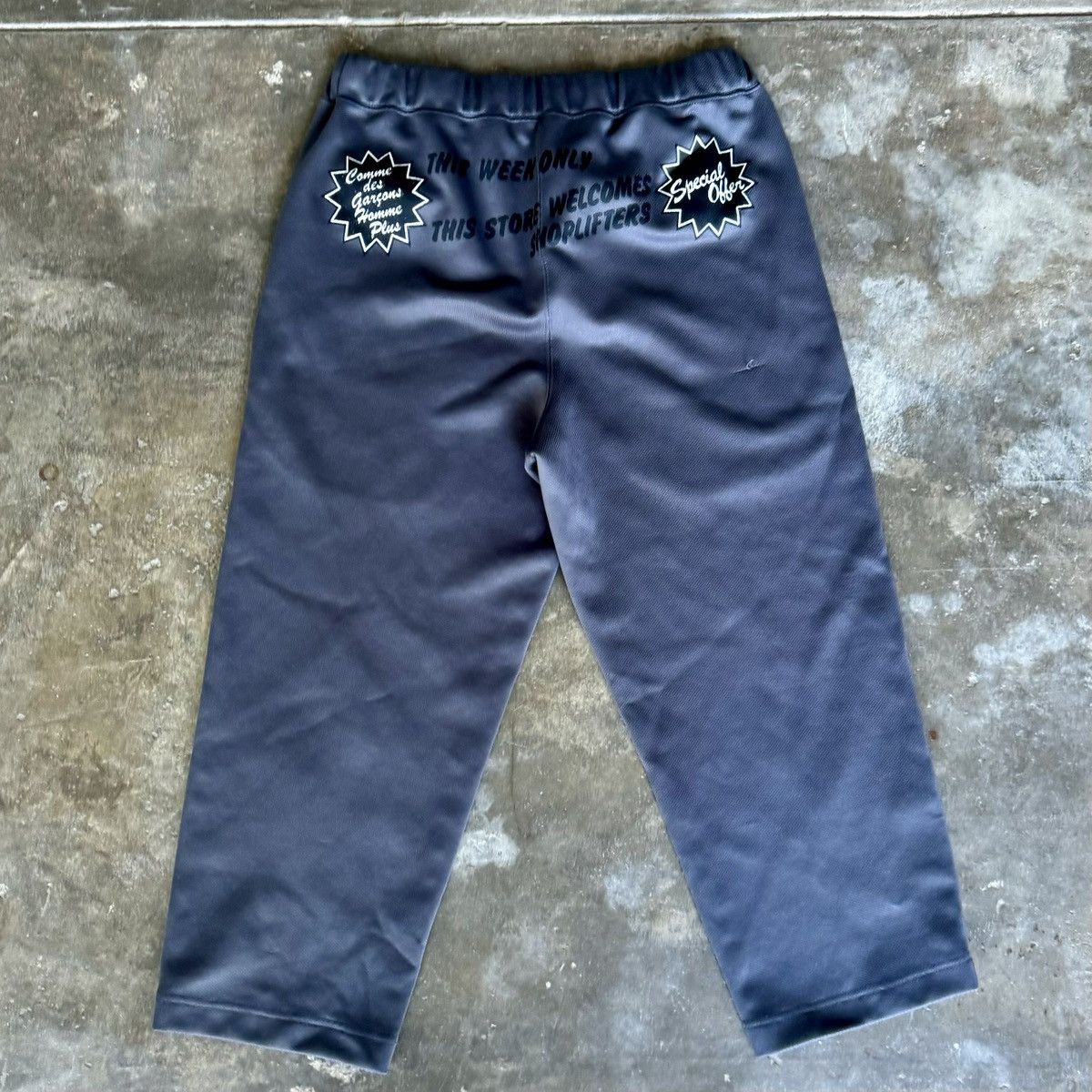 Comme des Garcons Homme Plus Comme des Garcons Homme Plus Shoplifters Sweatpants Size US 29 - 3 Thumbnail