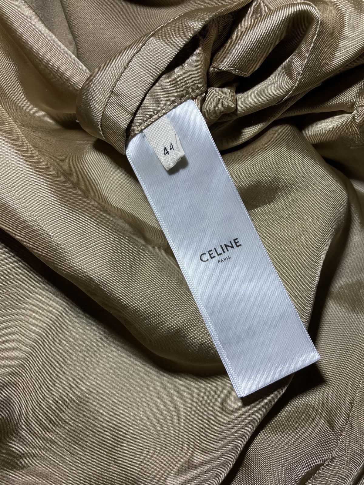 Celine AW23 Celine 44 Mac Coat Raglan Tan Oversized 2023 Hedi Size US S / EU 44-46 / 1 - 5 Thumbnail