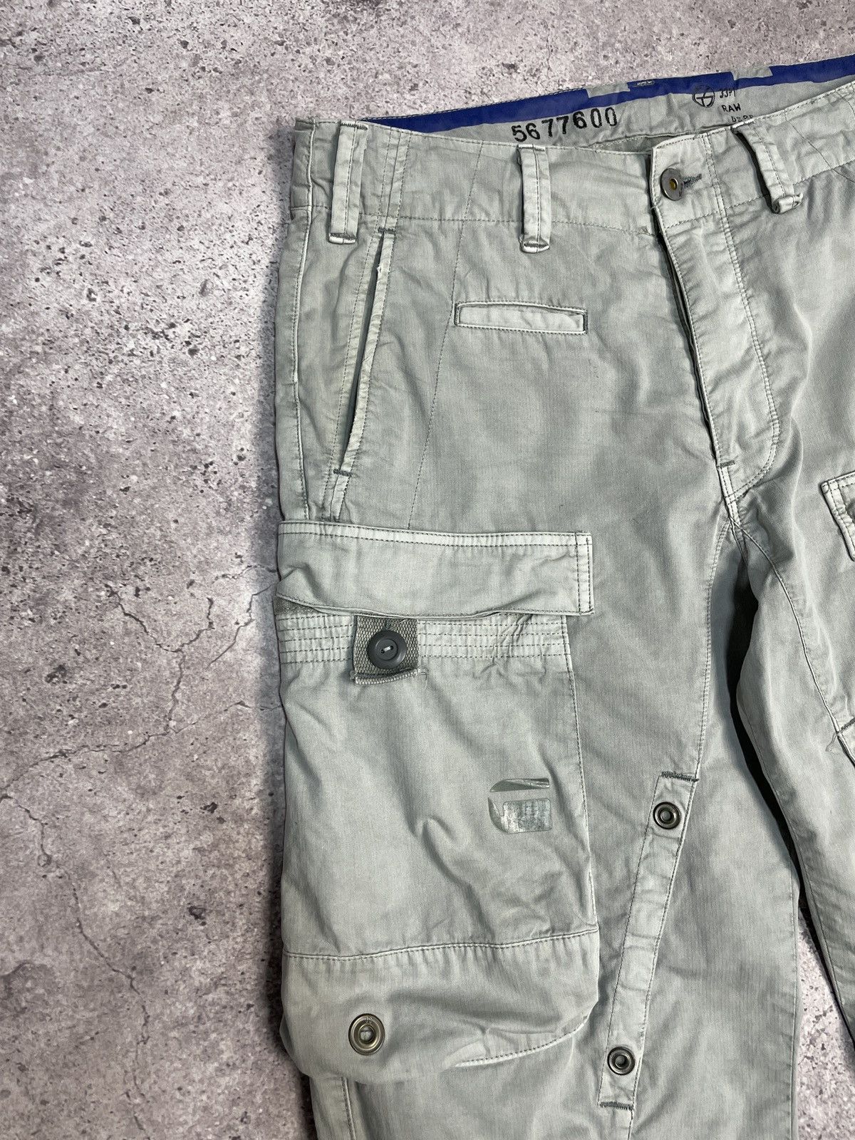 G-Star × Japanese Brand × Vintage Vintage G Srar Raw Y2K Baggy Fit Cargo Jeans Pants Size US 32 / EU 48 - 8 Thumbnail