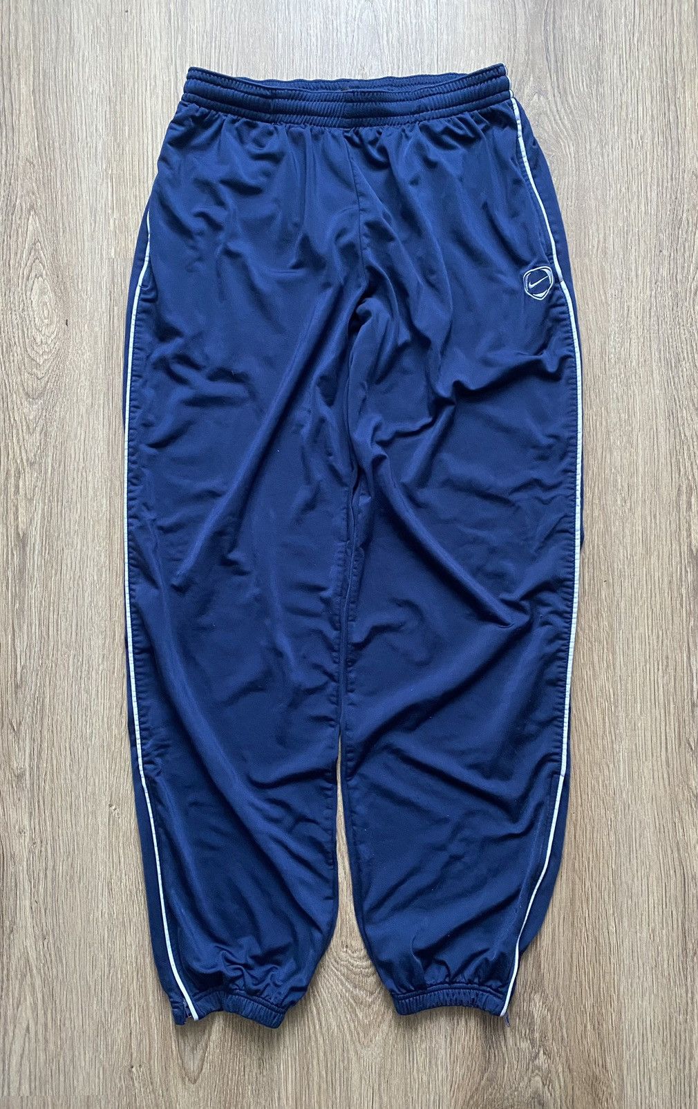 Nike × Vintage Vintage 90's Nike Y2K Style Logo Baggy Track Suit Drip Size US XL / EU 56 / 4 - 8 Thumbnail