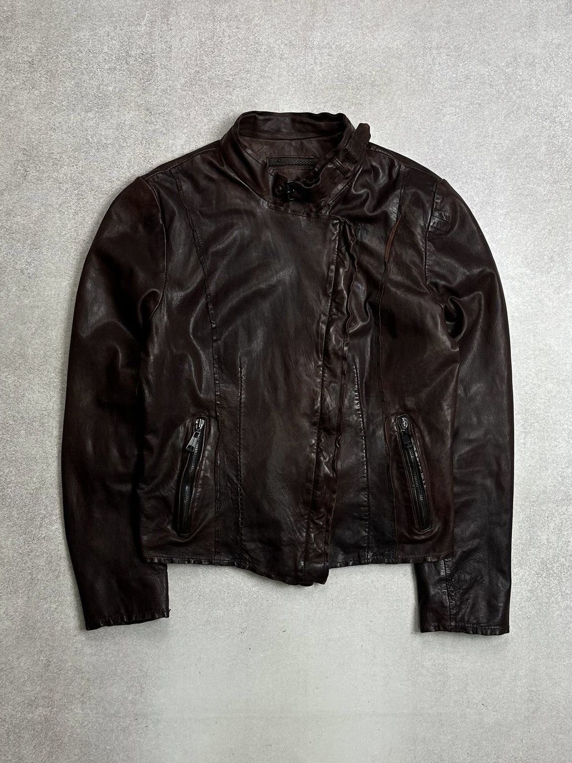 Andrew Marc Vintage Andrew Marc Genuine Leather Avantgarde Jacket Size L / US 10 / IT 46 - 1 Thumbnail