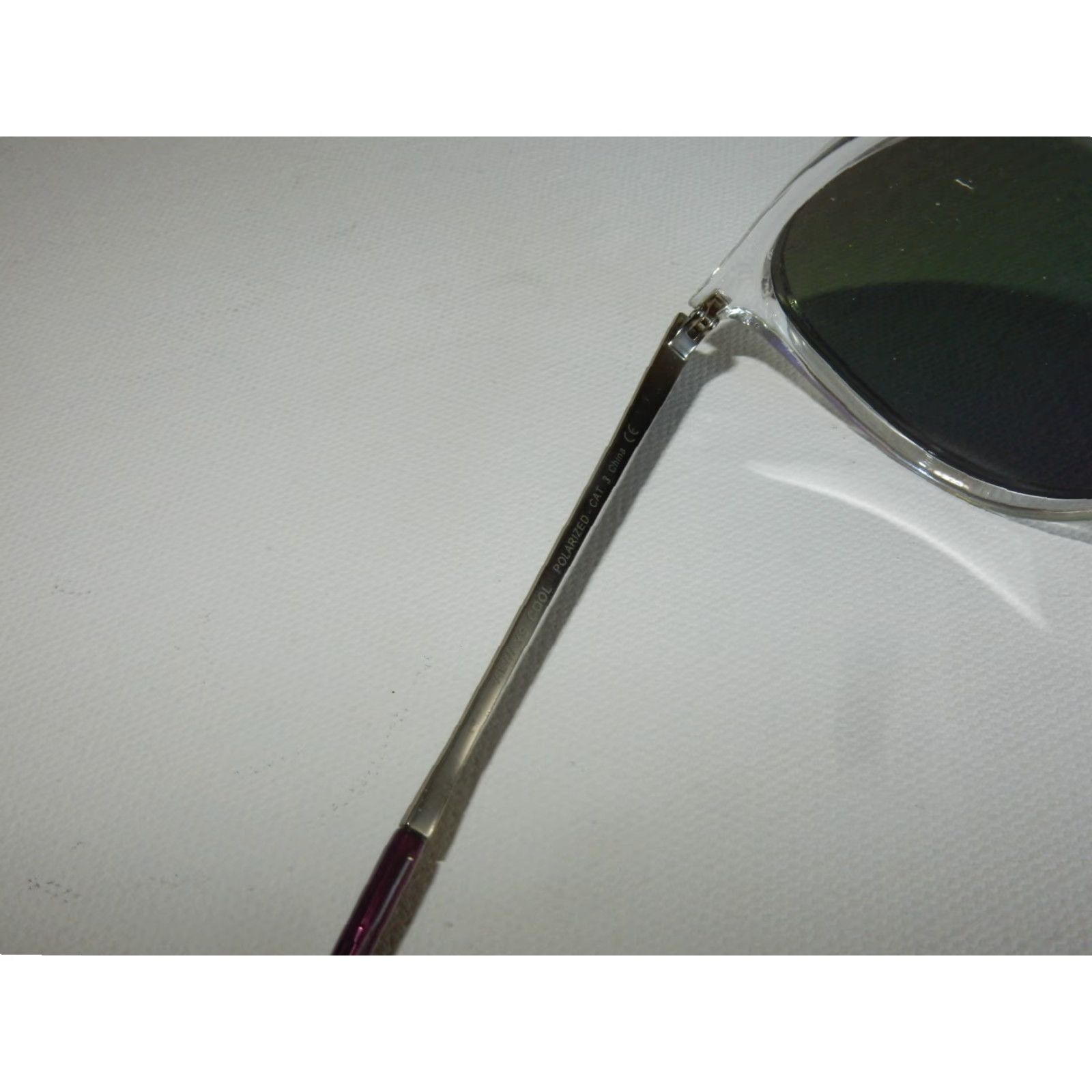 Vintage VINTAGE Blenders Sunglasses Unisex Adults Silver Blue 90s Cool Size ONE SIZE - 5 Thumbnail