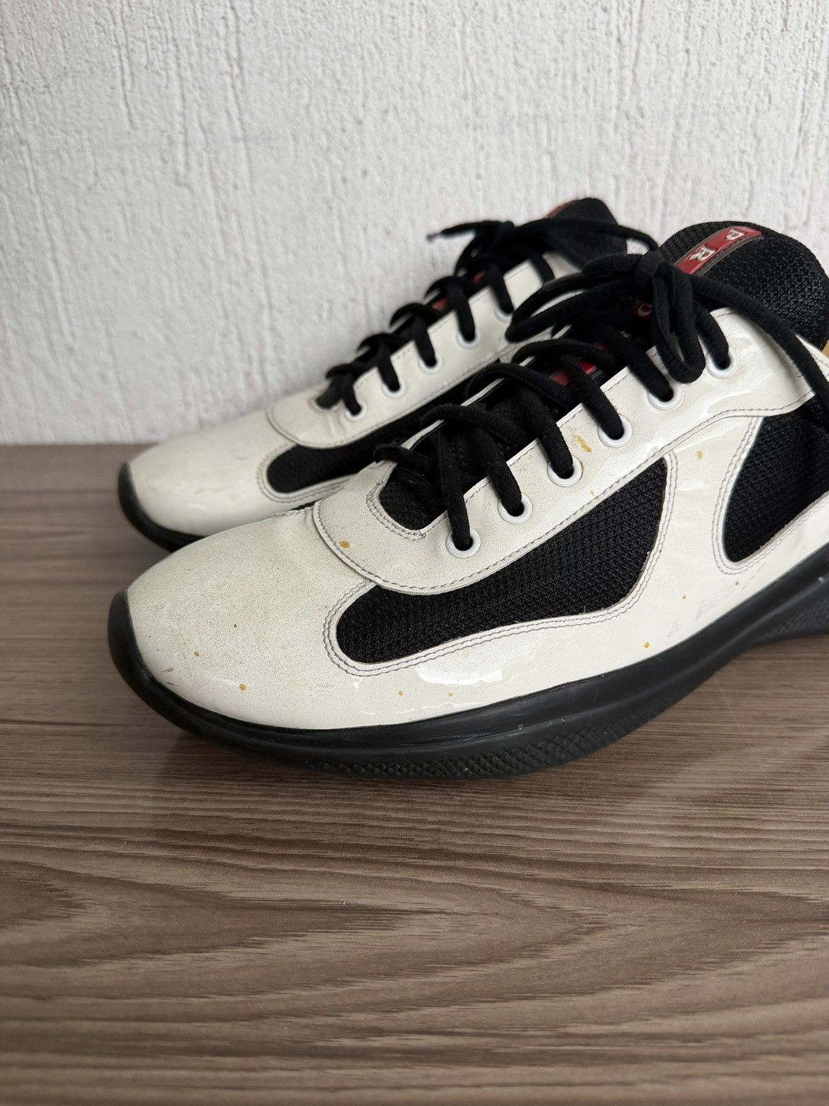 Prada America cup leather trainers Size US 12 / EU 45 - 3 Thumbnail
