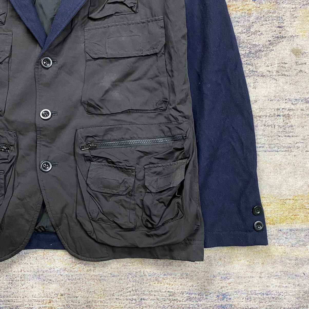 Yohji Yamamoto yohji yamamoto pour homme hybrid cargo jacket Size US L / EU 52-54 / 3 - 4 Thumbnail
