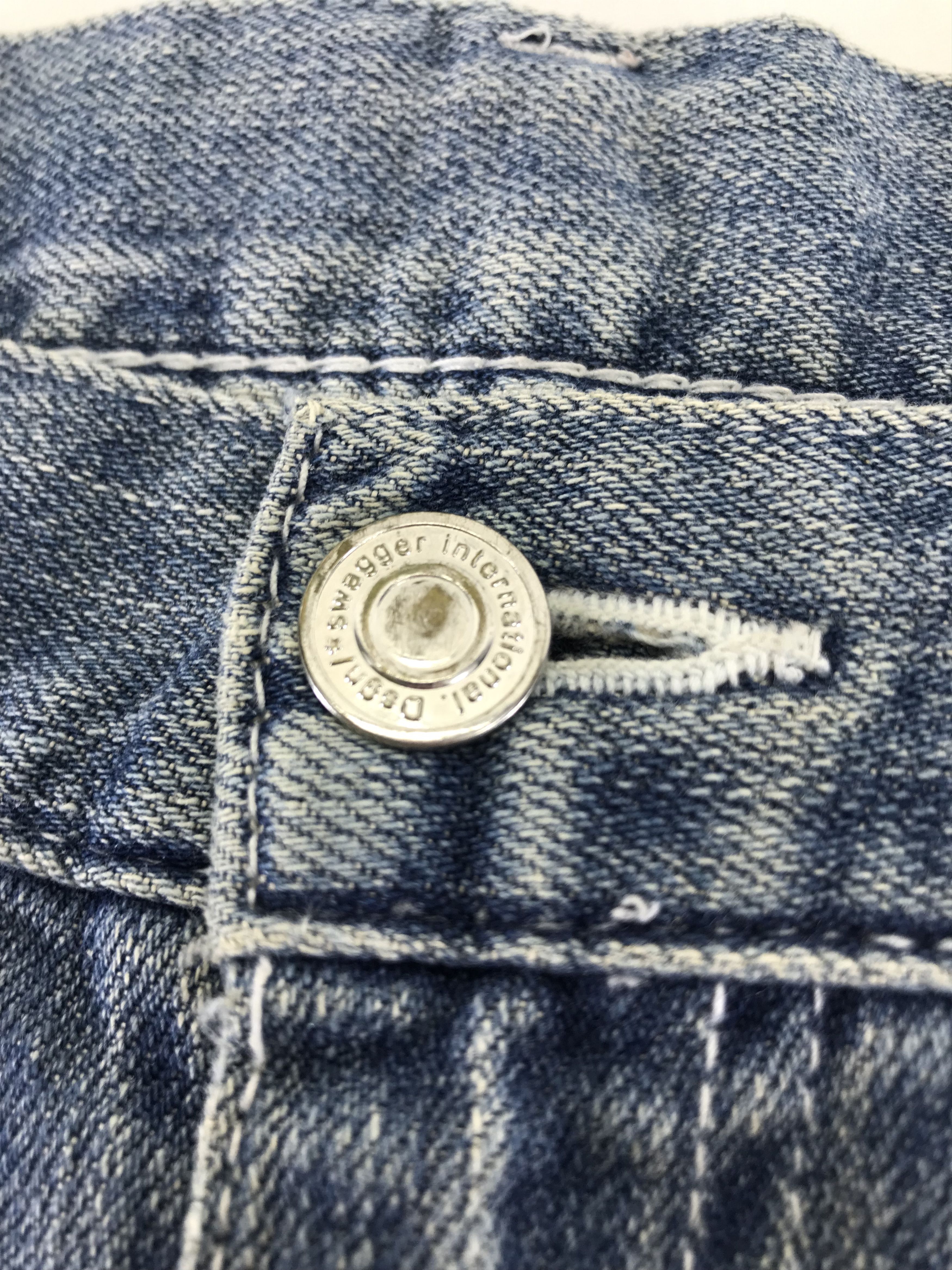 Swagger Swagger Blue Wash Baggy Jeans Size US 36 / EU 52 - 10 Thumbnail
