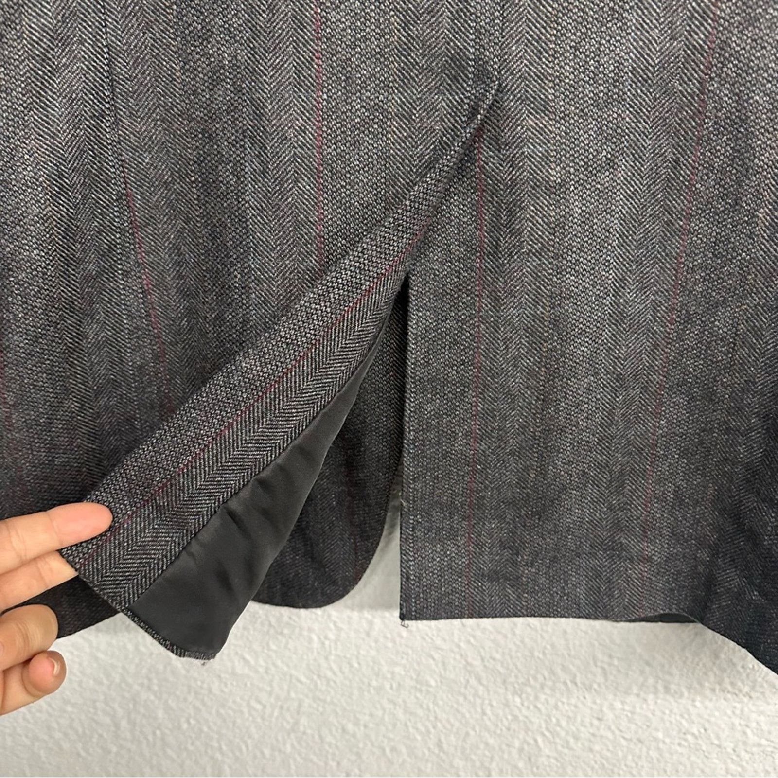 Haggar Men’s Haggar suit jacket sport coat sz 40L Size 40L - 10 Thumbnail