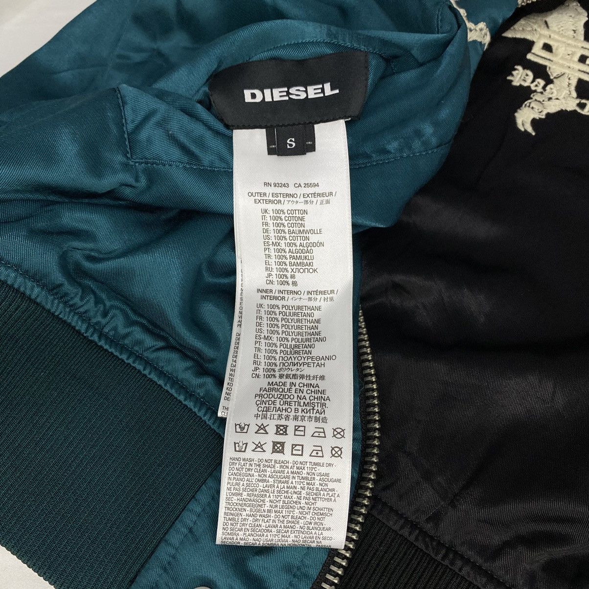 Diesel Diesel Sukajan Reversible Bomber Jacket Size US S / EU 44-46 / 1 - 10 Thumbnail