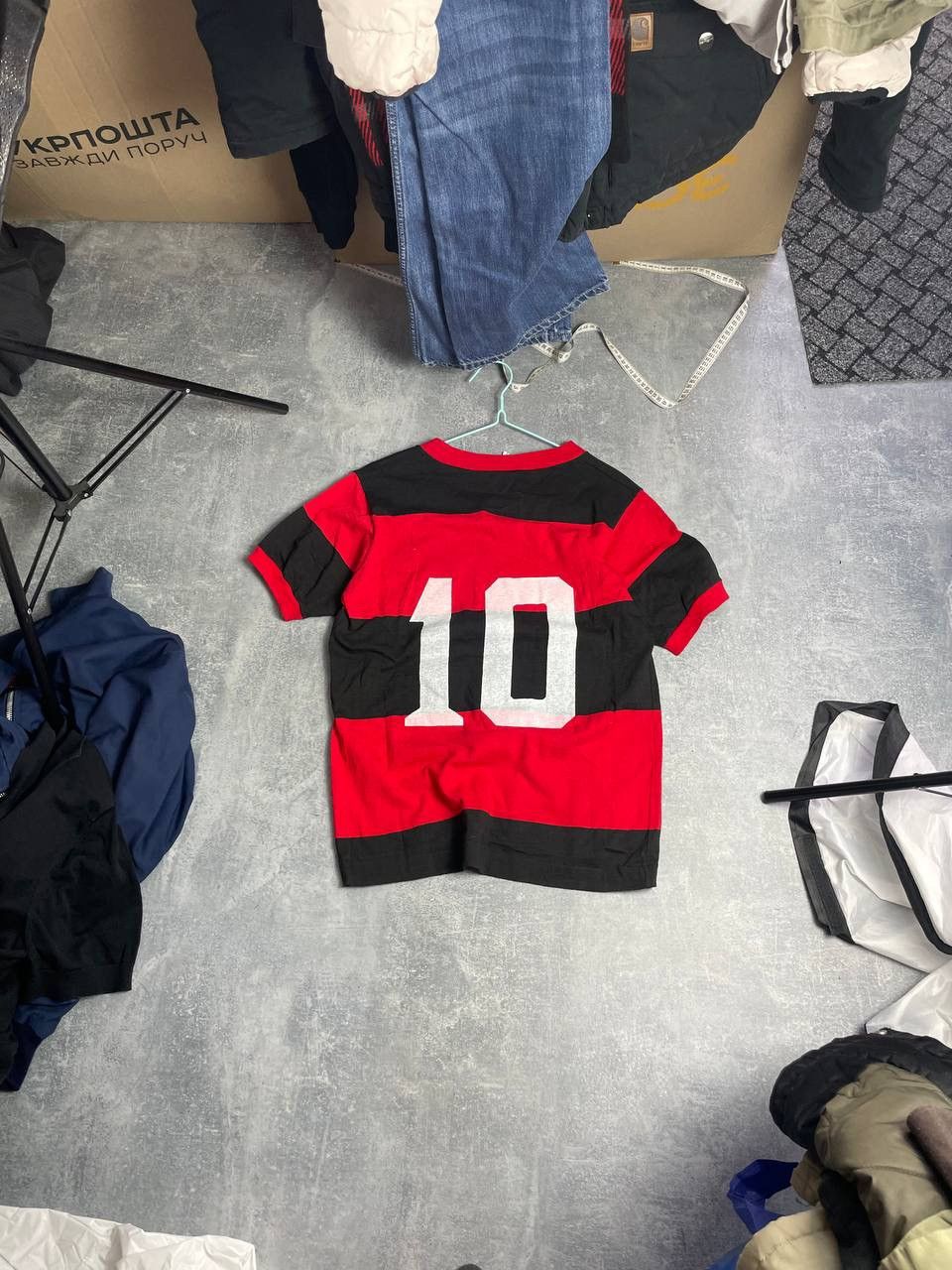 Adidas RARE 1981 FLAMENGO ADIDAS 10 NUMBER ZICO AUTOGRAPH Size US S / EU 44-46 / 1 - 2 Thumbnail