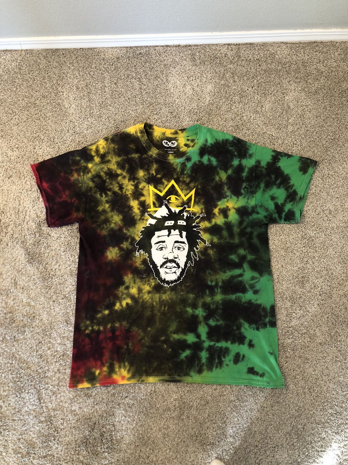 image of Capital Steez Pro Era Joeybadass Shirt in Tie Dye, Men's (Size Large)