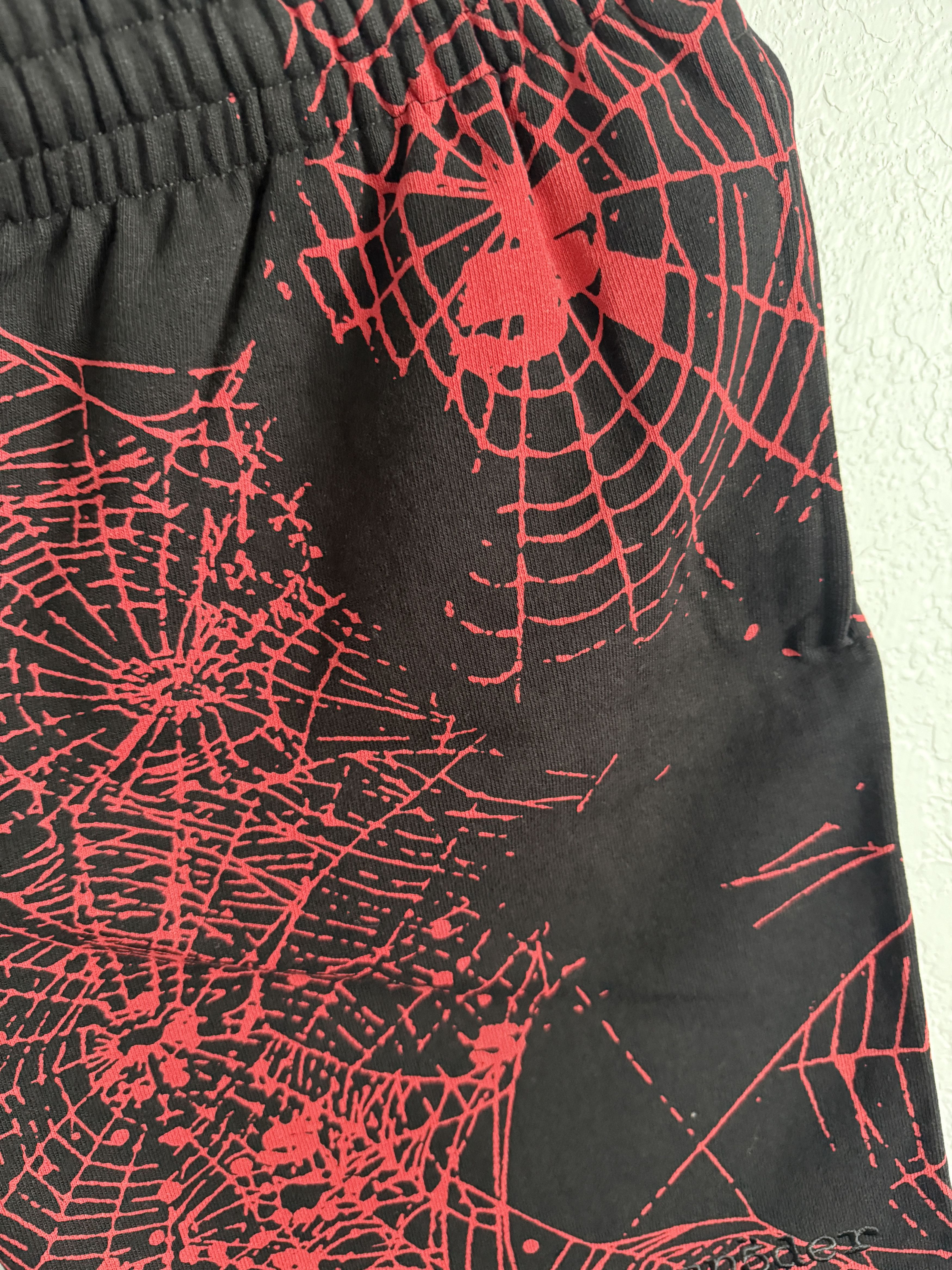 Sp5der Sp5der Sex AOP Red Shorts Size US 34 / EU 50 - 3 Thumbnail