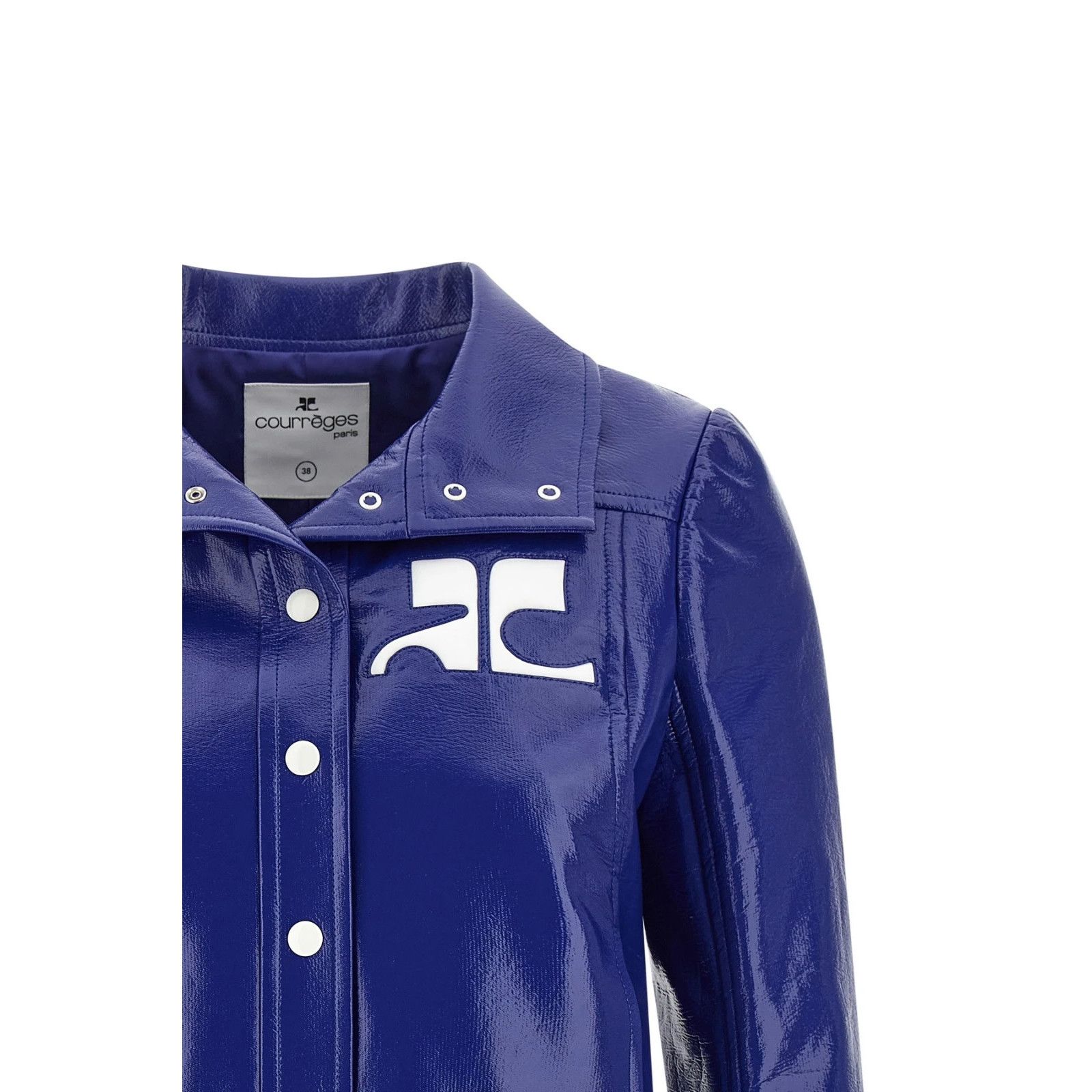 Acne Studios Courreges Re Edition Vinyl Blue Nylon Jacket New & Authentic Size M / US 6-8 / IT 42-44 - 3 Thumbnail