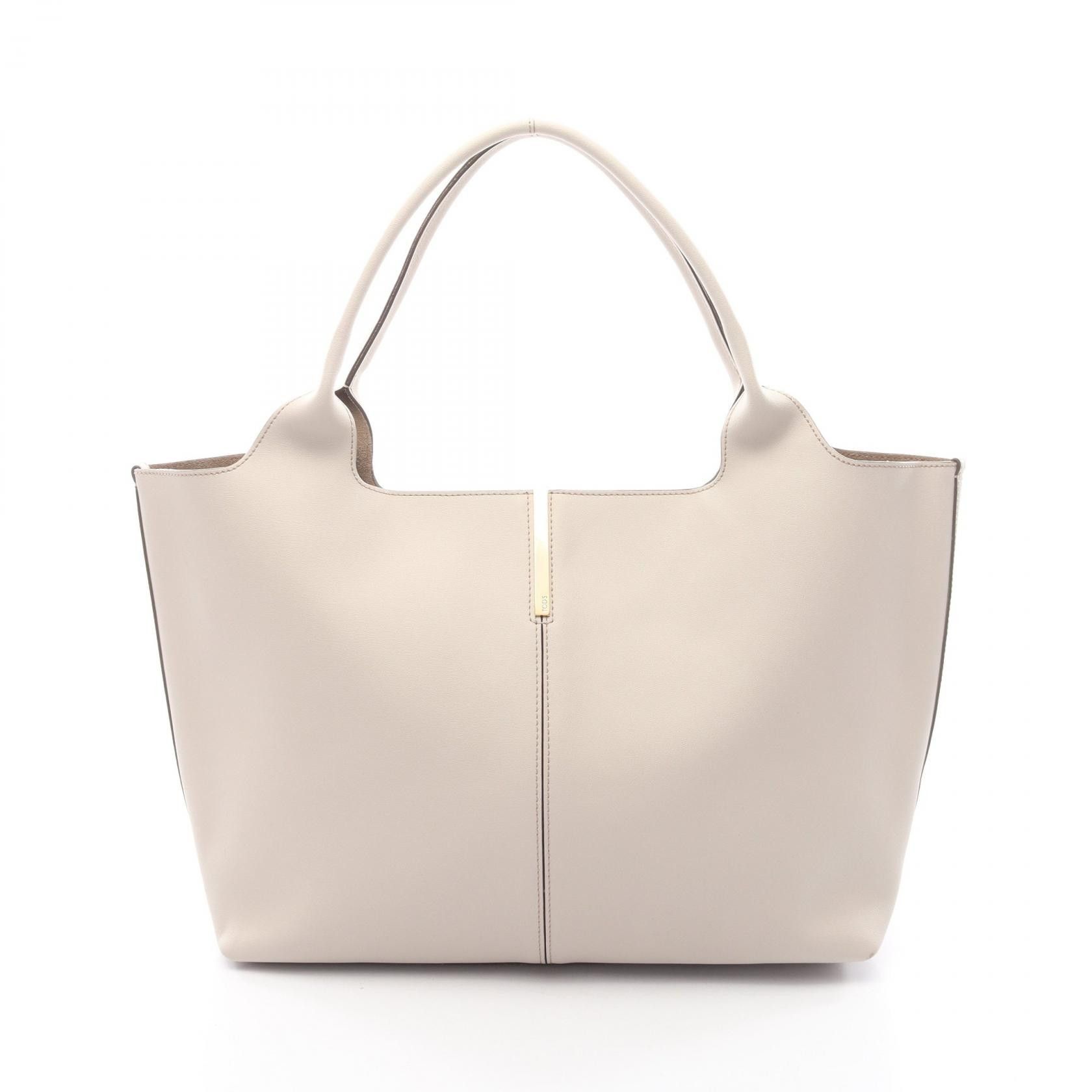 Tod's Tod's Tod's Shopping Bag Medium Leather Tote Bag Leather Tote Bag DUTY FREE for USA Size ONE SIZE - 1 Thumbnail