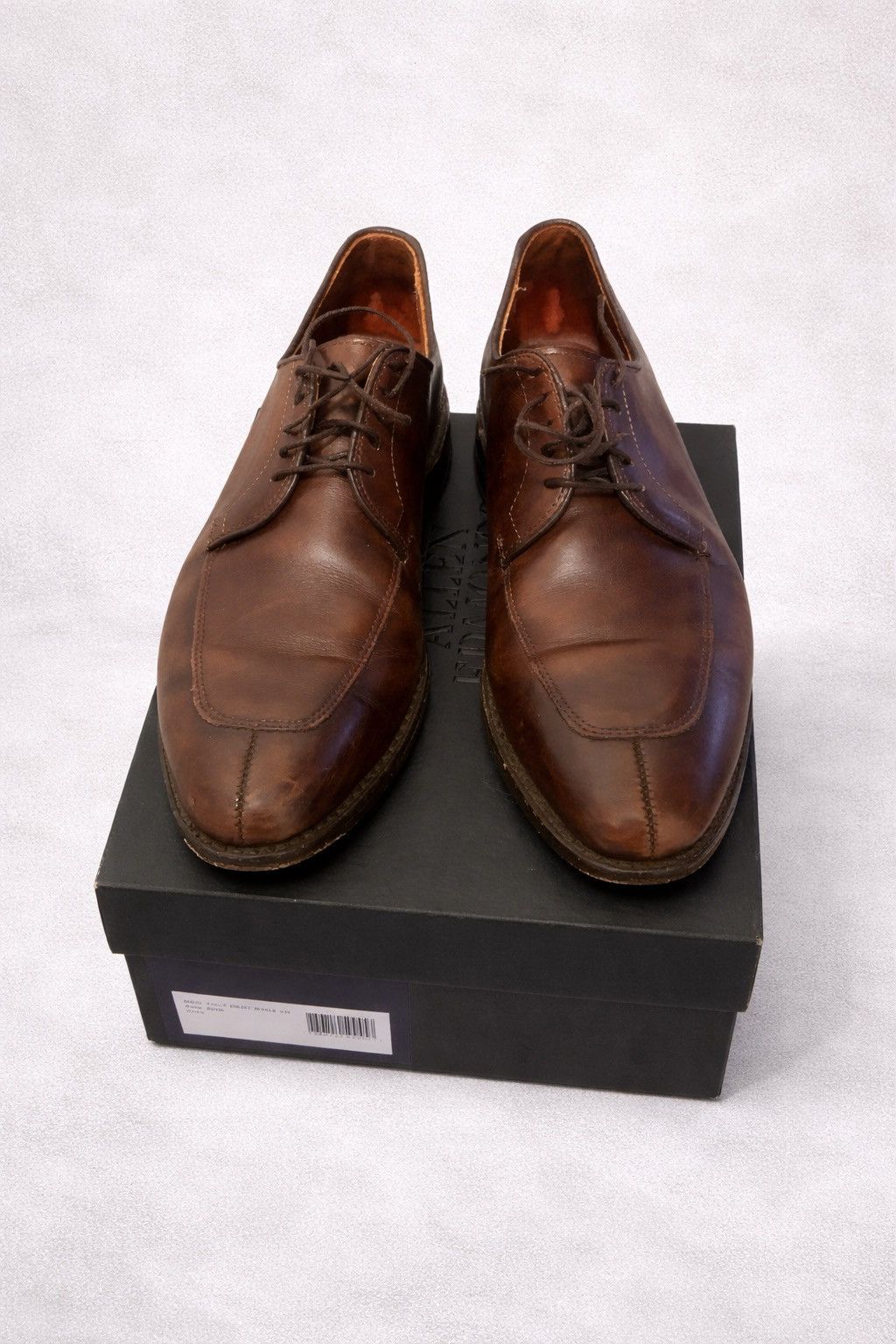 Allen Edmonds Allen Edmonds Delray Derby Shoes 10D Size US 10 / EU 43 - 1 Thumbnail