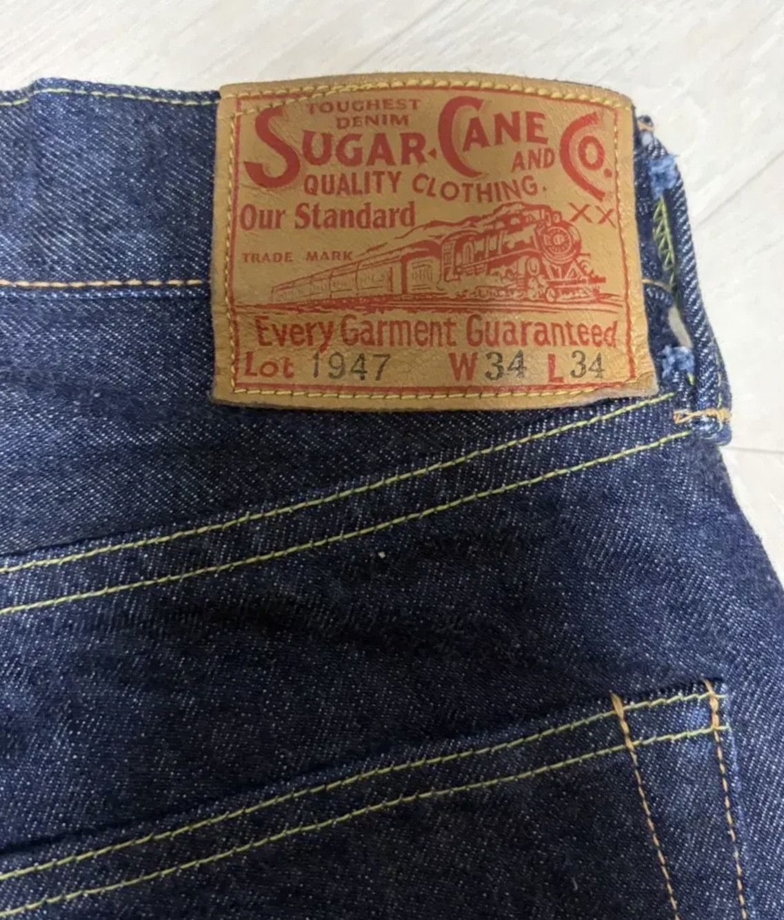 Sugar Cane Sugar Cane 1947 Japanese Denim jeans Size US 34 / EU 50 - 3 Thumbnail