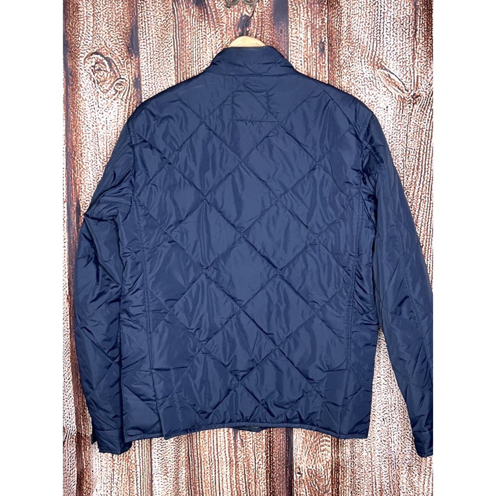 J.Crew J.Crew Jacket Mens Spring Quilted Navy M Size M / US 6-8 / IT 42-44 - 4 Thumbnail