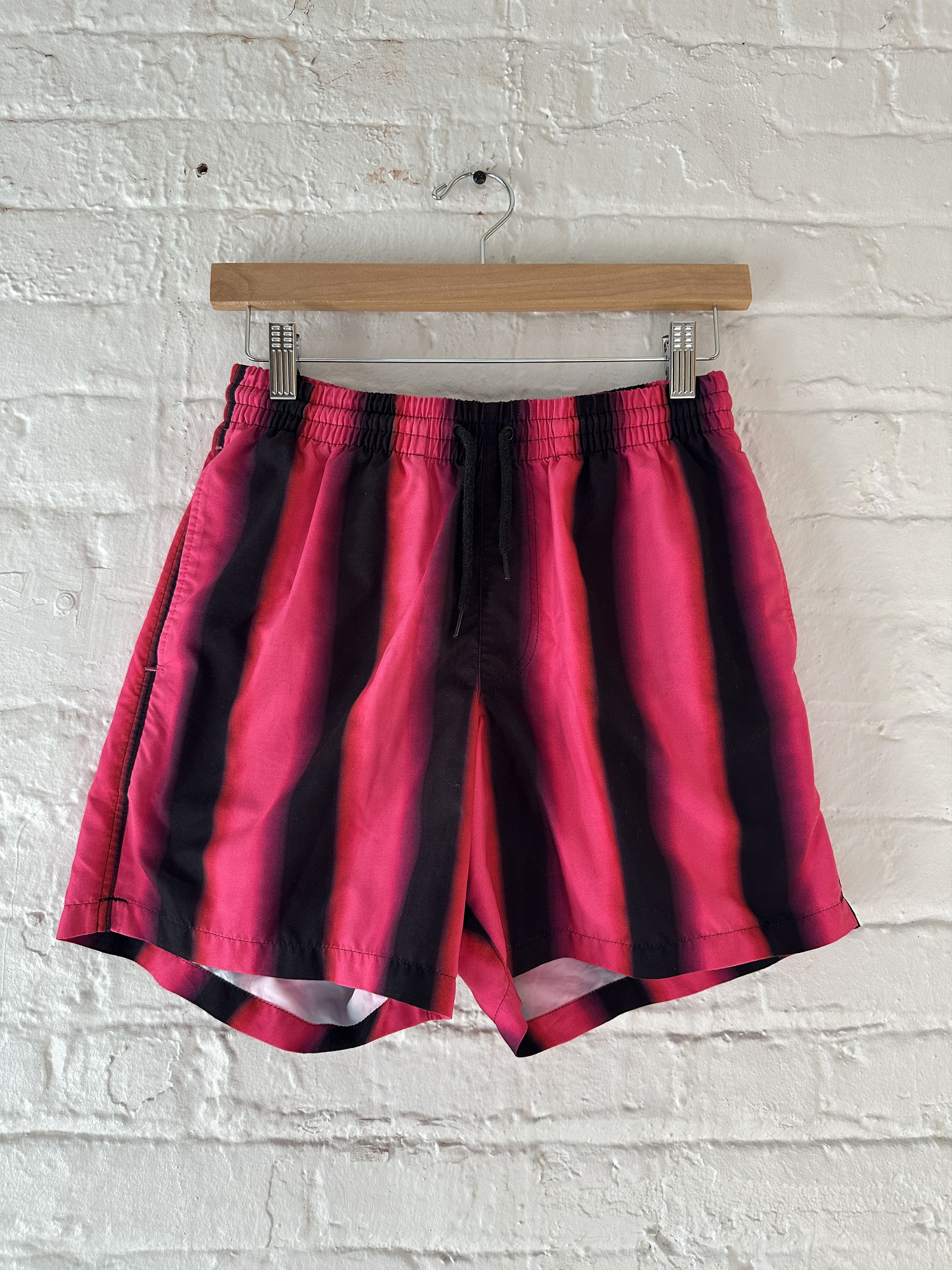 Dries Van Noten Dries Van Noten Striped Nylon Shorts Size US 30 / EU 46 - 1 Thumbnail