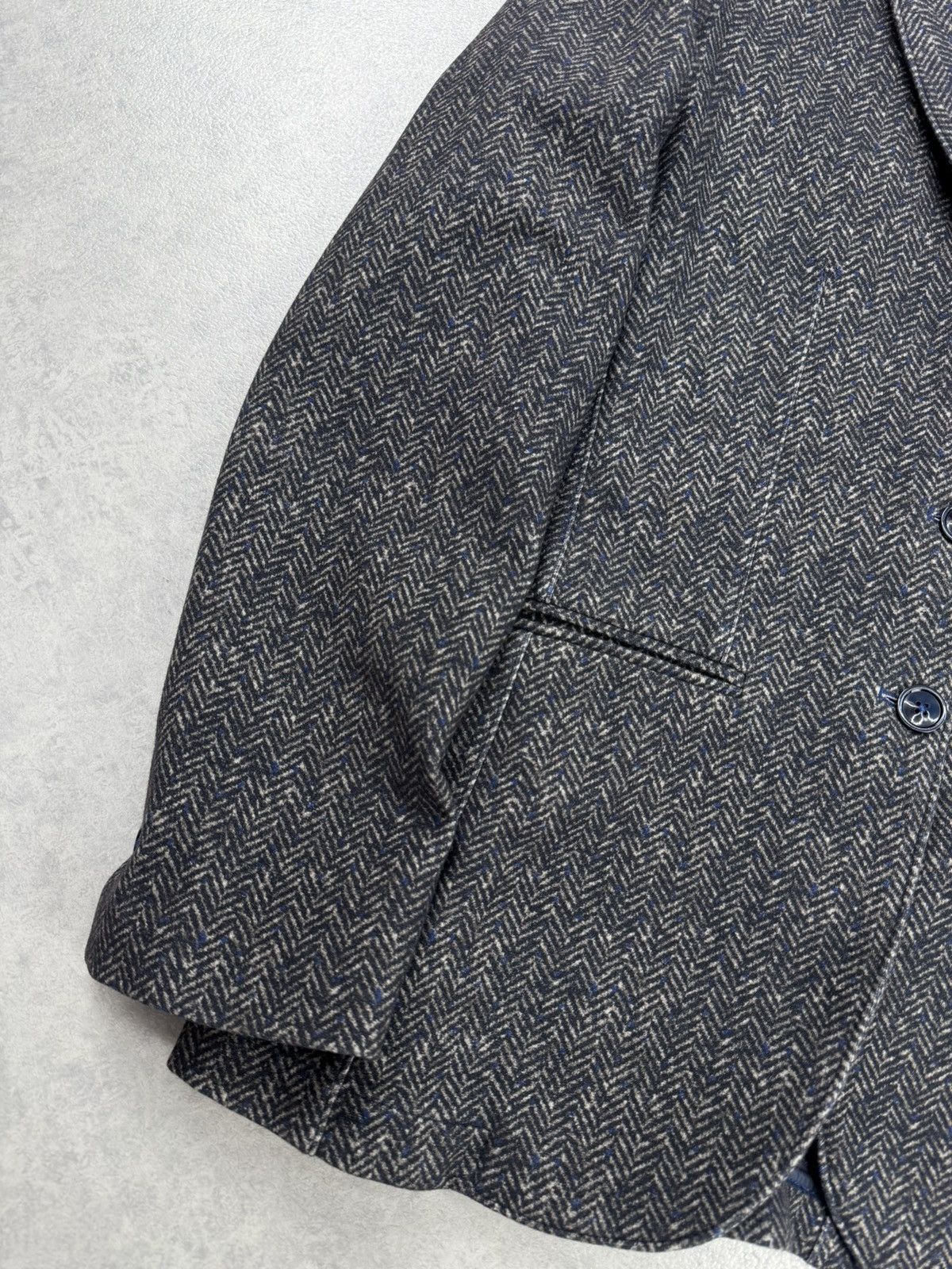 Circolo 1901 Circolo 1901 Womens Jersey Blazer Herringbone Size 48 Size XL / US 12-14 / IT 48-50 - 3 Thumbnail