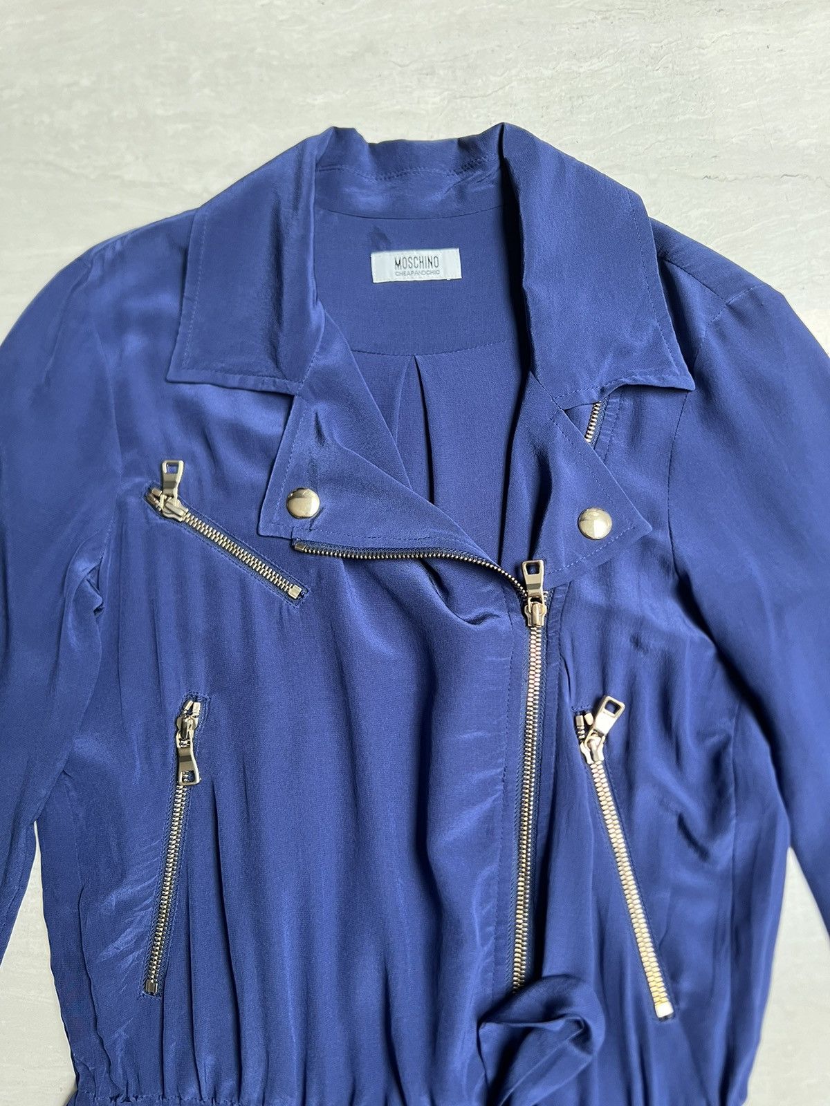Moschino Moschino Cheap and Chic Zip Ramones Dress Size XS / US 0-2 / IT 36-38 - 13 Thumbnail