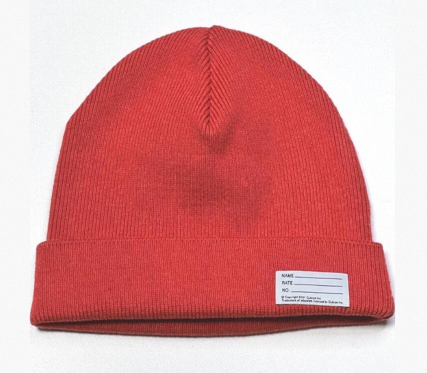 Visvim visvim red knit cap from Japan Size ONE SIZE - 1 Thumbnail