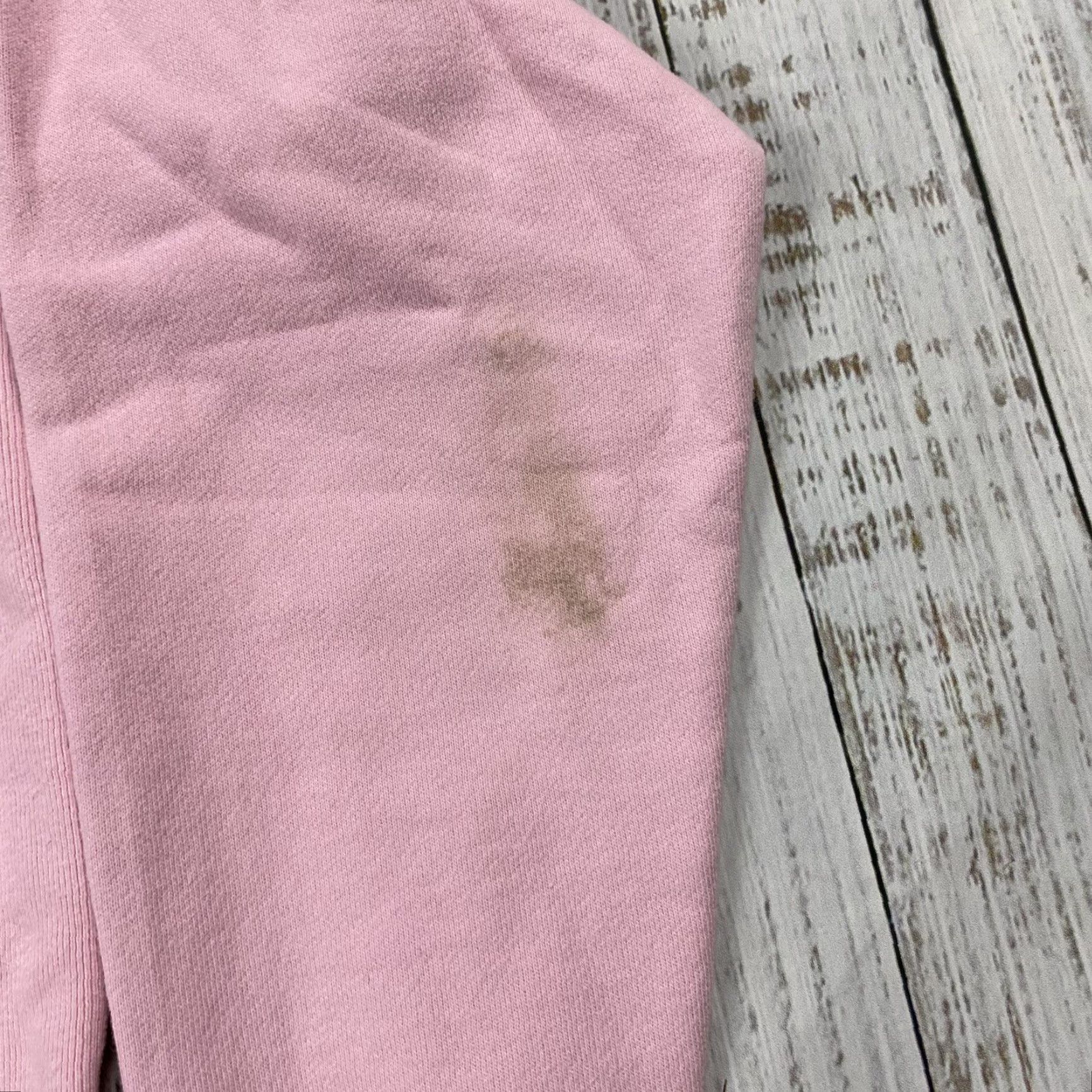 Champion CHAMPION REVERSE WEAVE HOODIE MENS MEDIUM PALE PINK FLEECE LOGO ATHLETIC Size US M / EU 48-50 / 2 - 2 Thumbnail