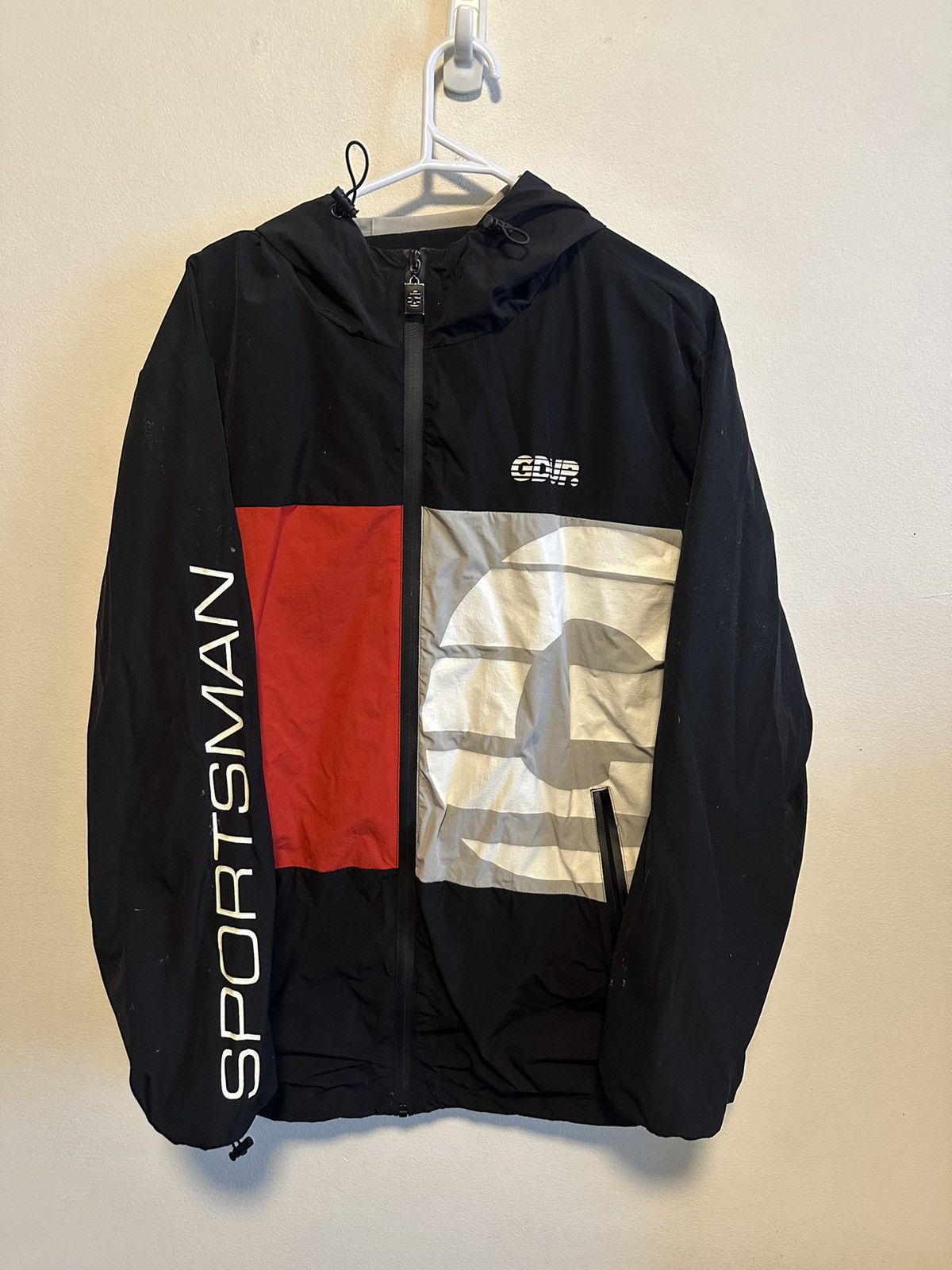 Other Geedup co black and red grey windbreaker **RARE** Size US L / EU 52-54 / 3 - 2 Thumbnail