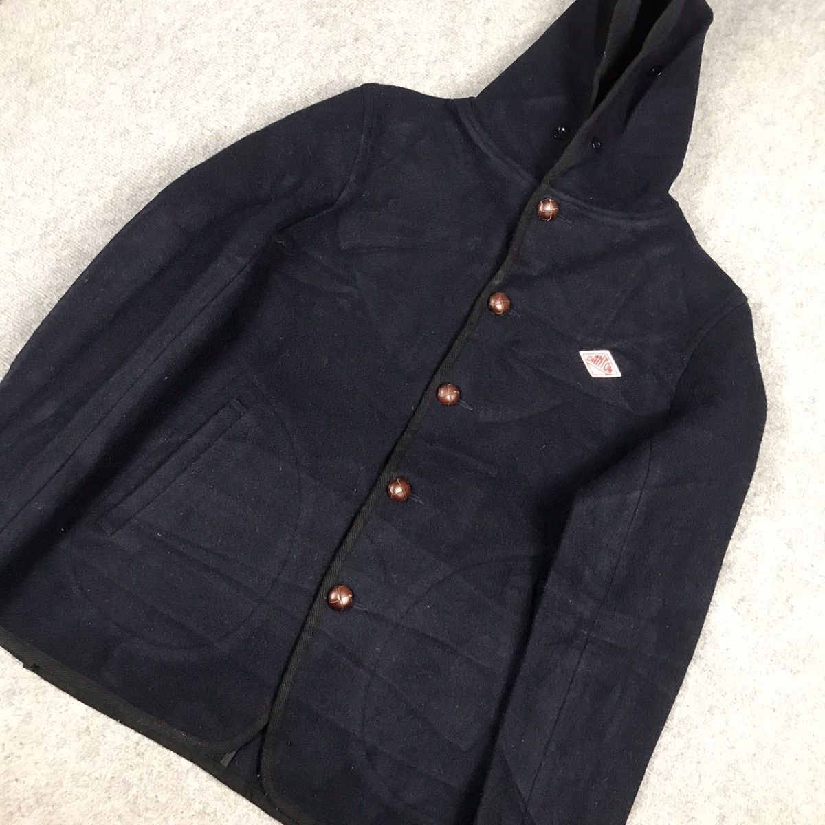 Danton × Japanese Brand DANTON WOOL BUTTON JACKET Size M / US 6-8 / IT 42-44 - 4 Thumbnail