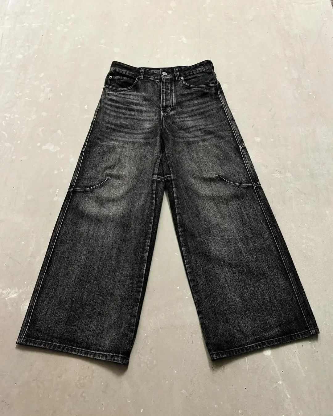 Japanese Brand Washed Anarchy Baggy Jeans Size US 36 / EU 52 - 2 Thumbnail