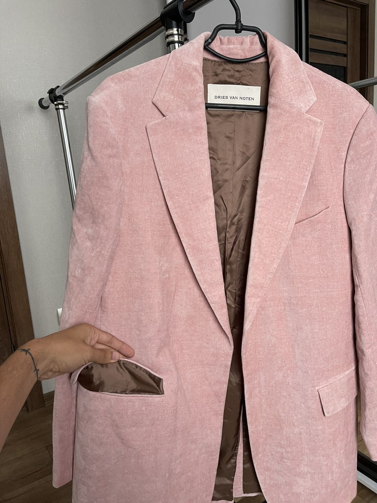 Dries Van Noten Dries Van Noten Velvet Suit Blazer Jacket / Pants Trousers Size 40L - 8 Thumbnail