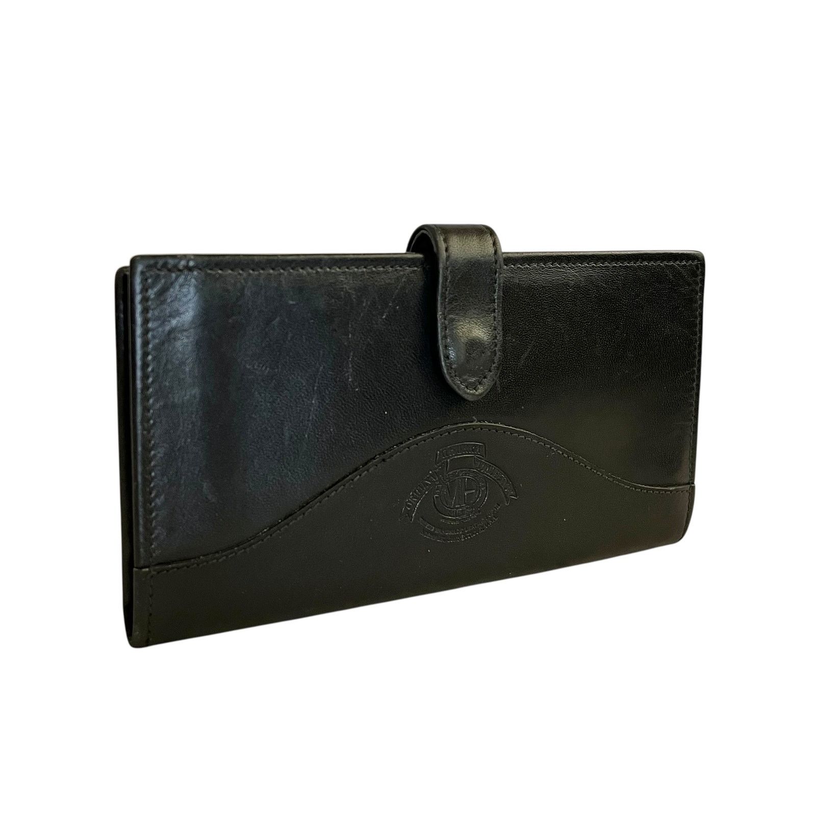 Ghurka × Vintage Vintage Ghurka Marley Hodgson Black Leather Checkbook Wallet Size ONE SIZE - 9 Thumbnail