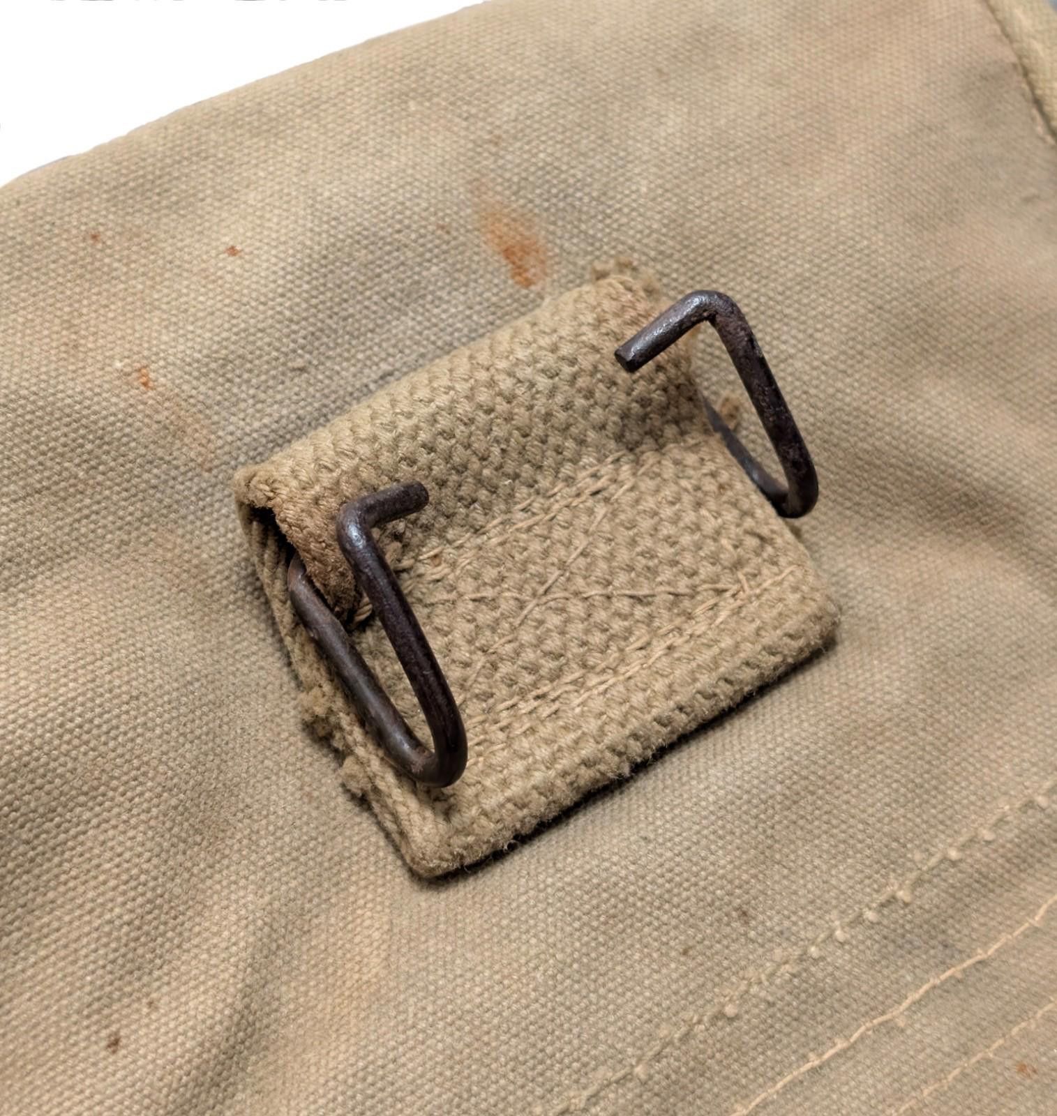 Other Genuine WWII USMC 2-Cell Grenade Pouch Size ONE SIZE - 4 Thumbnail